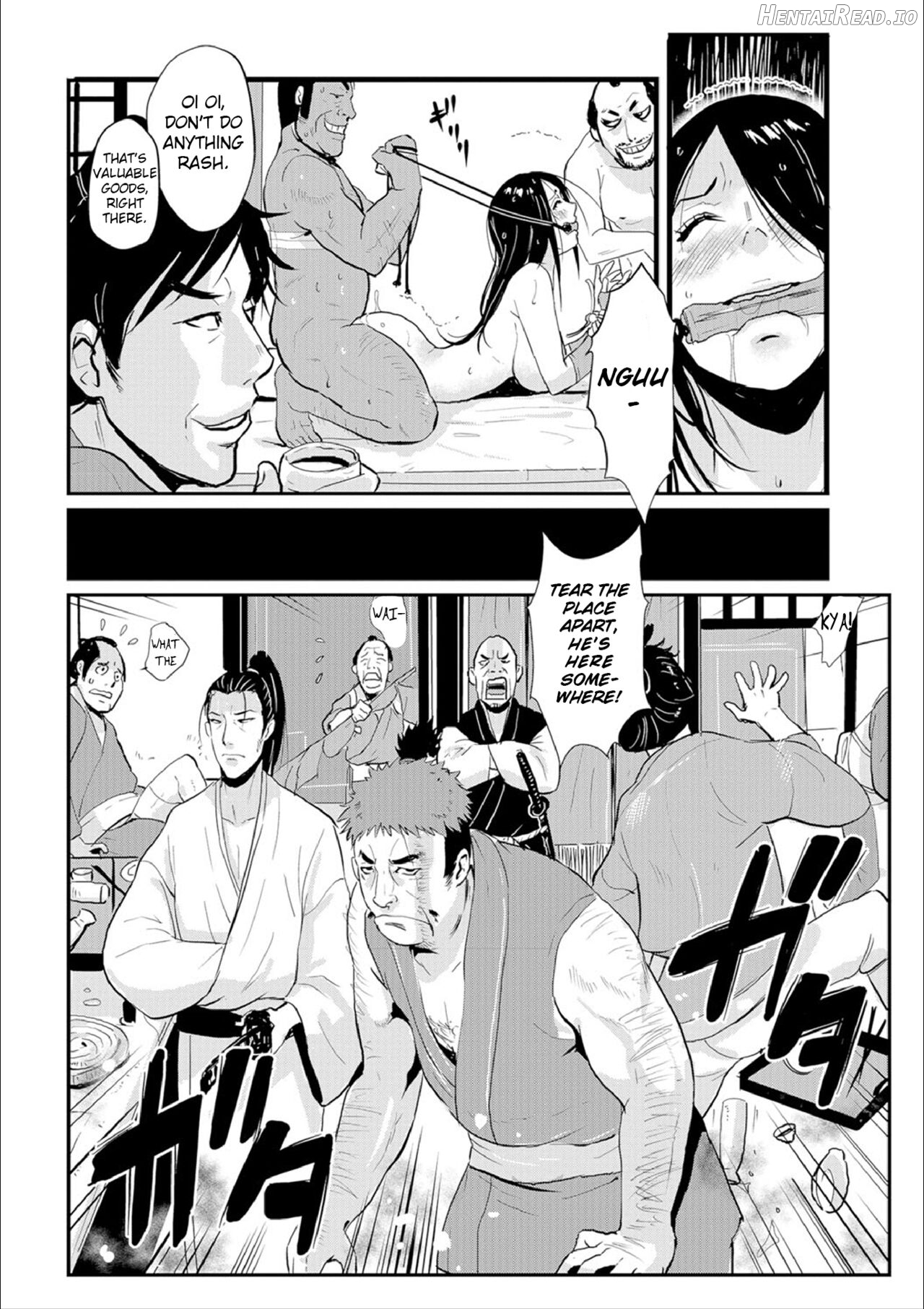 Harami samurai 01 Onna Douchuu Maguwai Tabi Chapter 3 - page 2