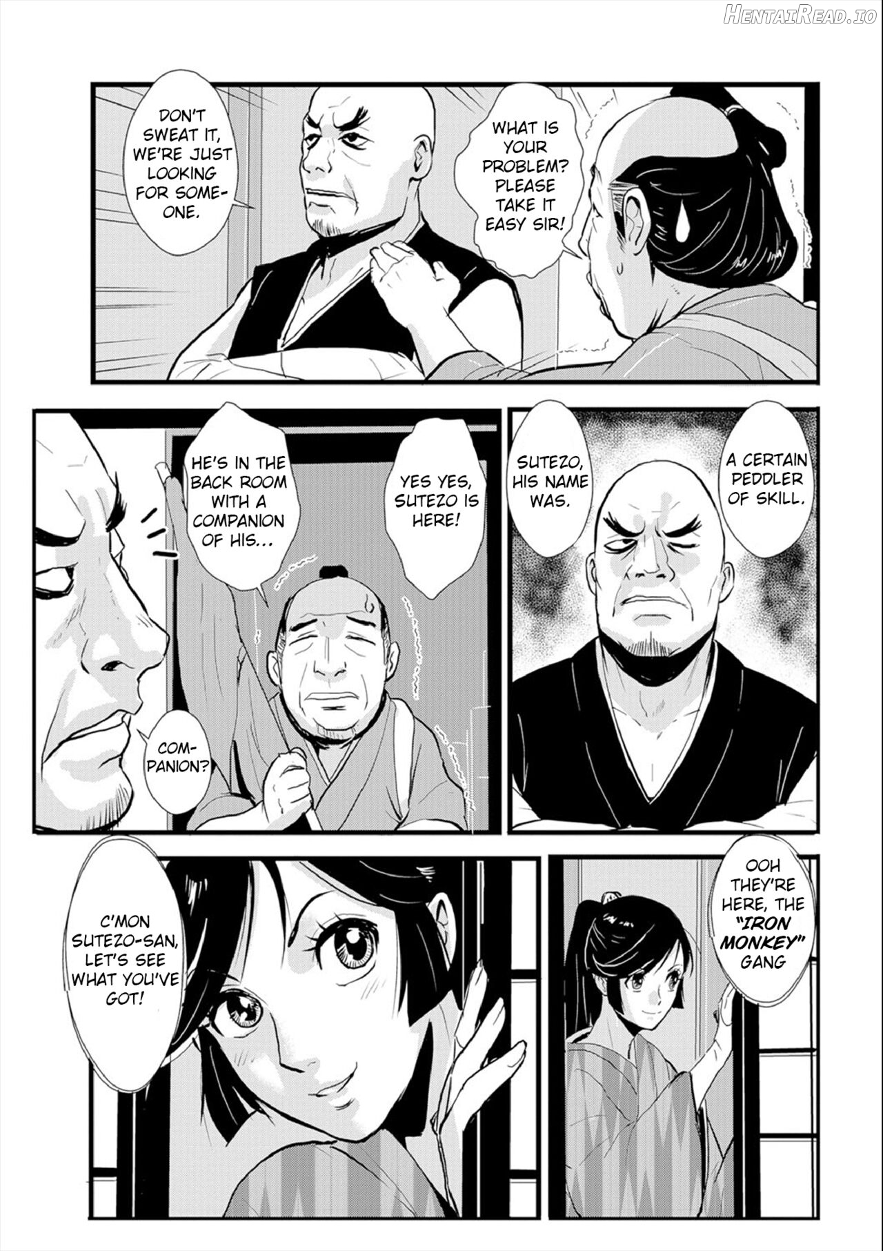 Harami samurai 01 Onna Douchuu Maguwai Tabi Chapter 3 - page 3