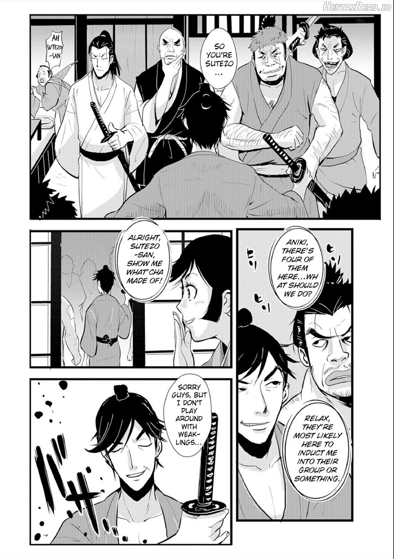 Harami samurai 01 Onna Douchuu Maguwai Tabi Chapter 3 - page 8