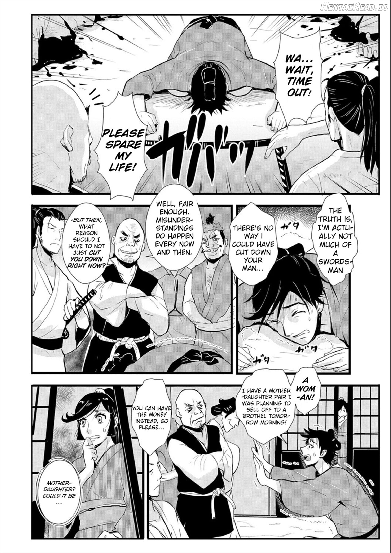 Harami samurai 01 Onna Douchuu Maguwai Tabi Chapter 3 - page 10