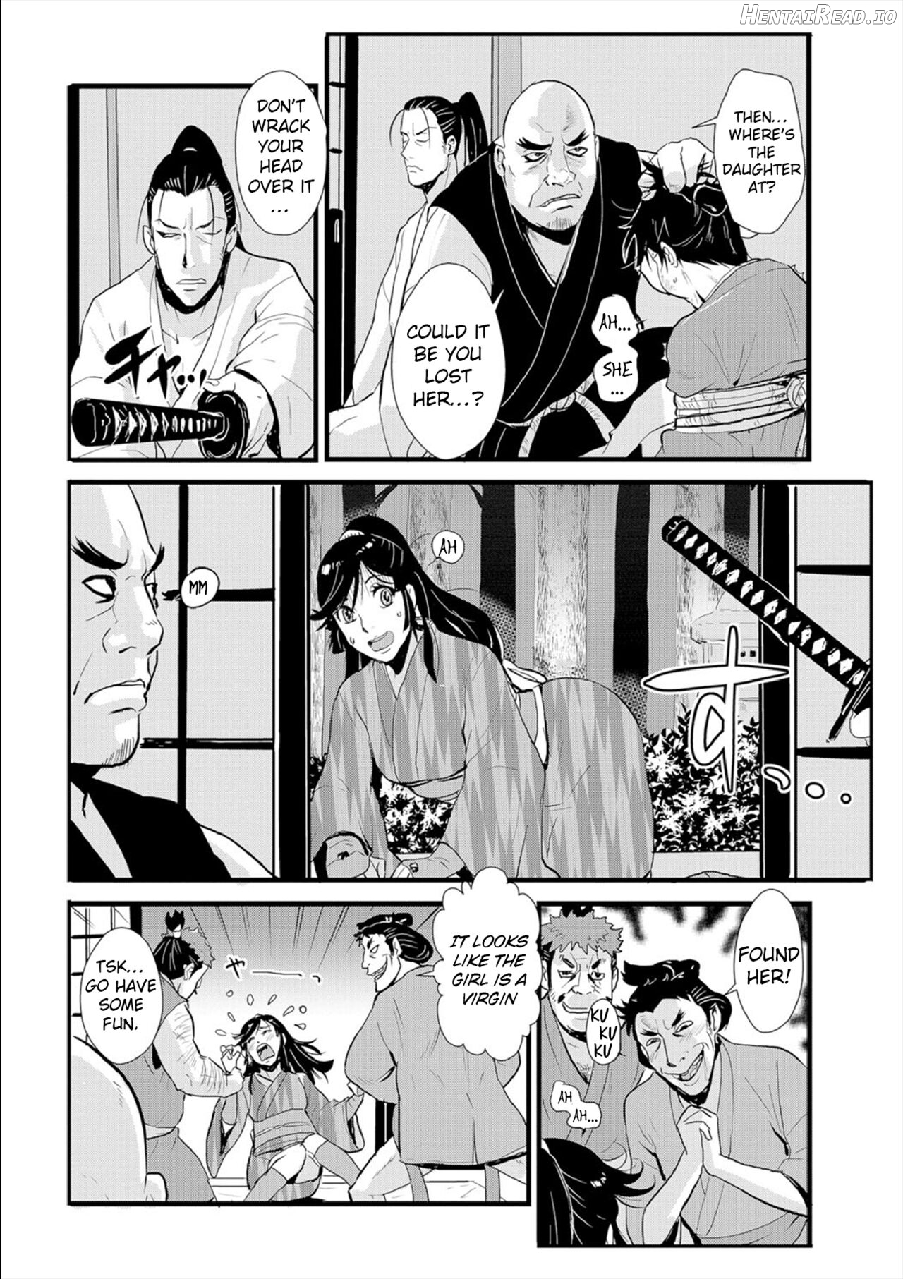 Harami samurai 01 Onna Douchuu Maguwai Tabi Chapter 3 - page 12