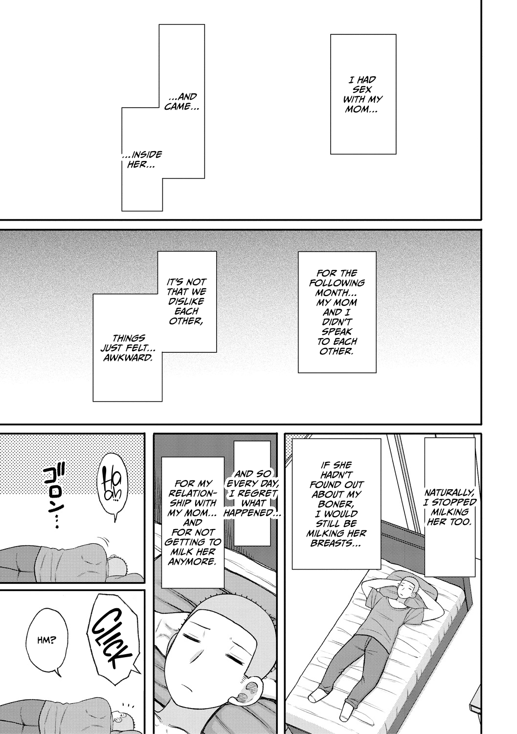 Haramitagari na Hahaoya ~Okaa-san to Ippai Kozukuri Shiyou ne~ Chapter 1 - page 55