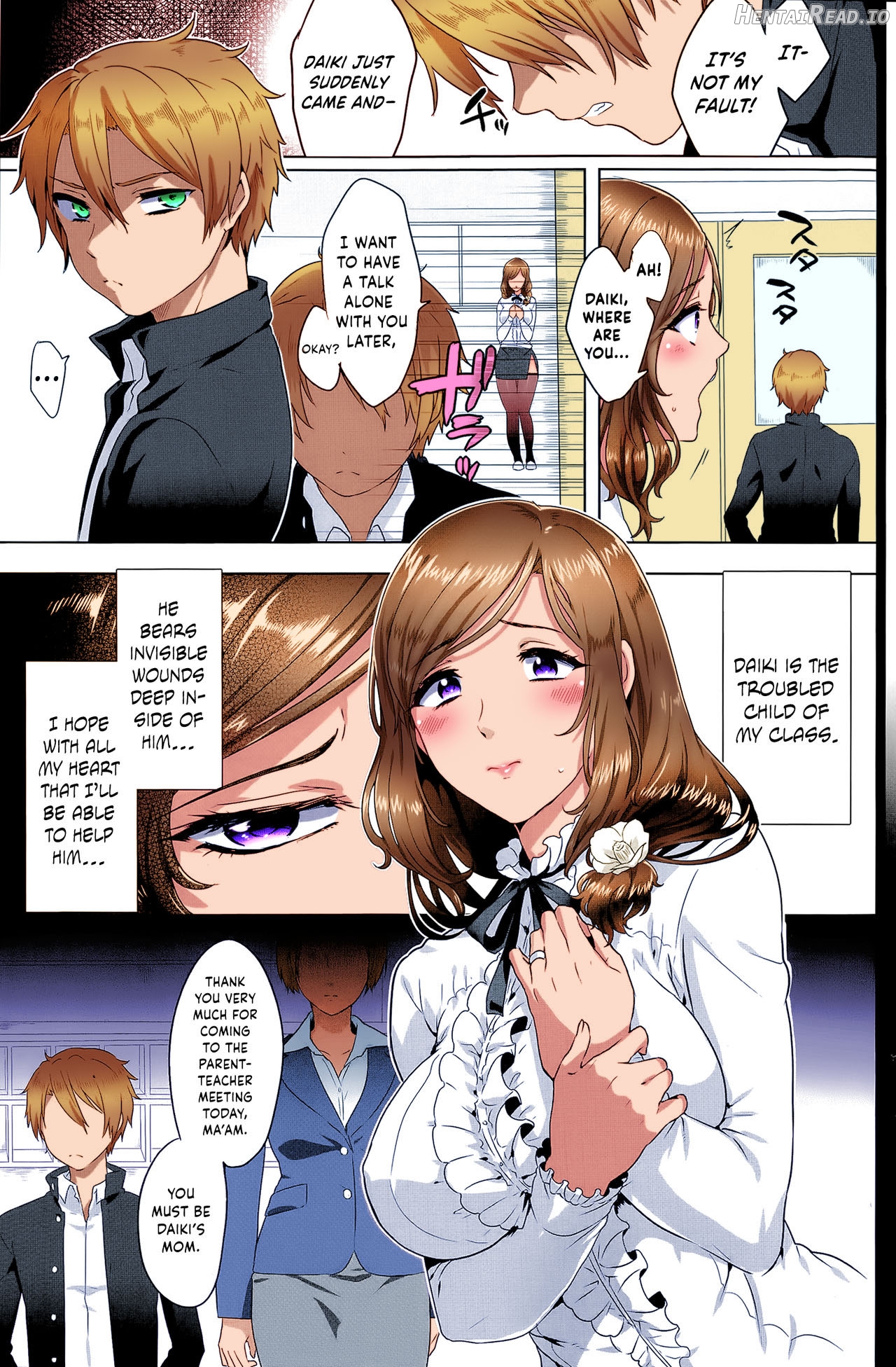 Risouteki Communication - Colorized Chapter 1 - page 3