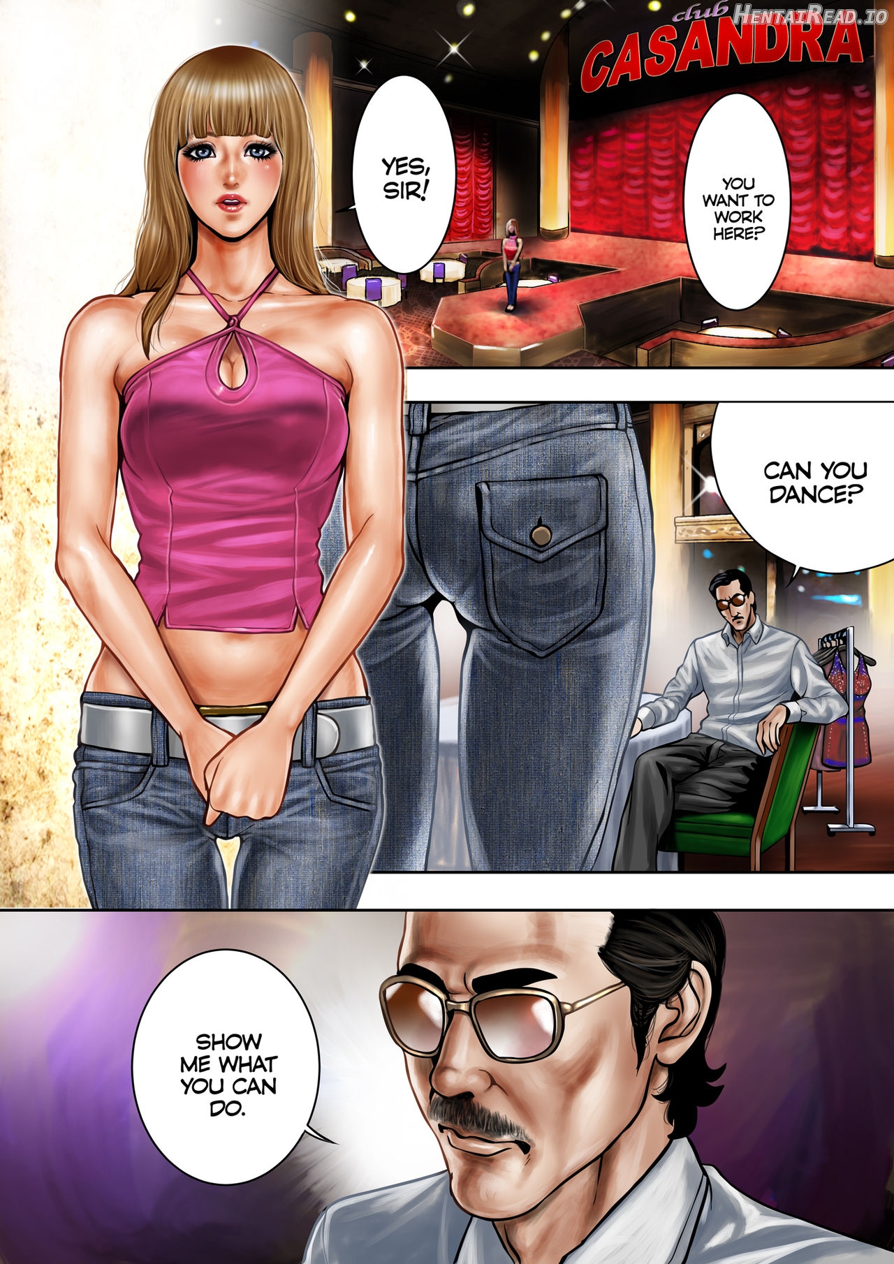 Bitch on the Pole Vol. 1 - Decensored Chapter 1 - page 6