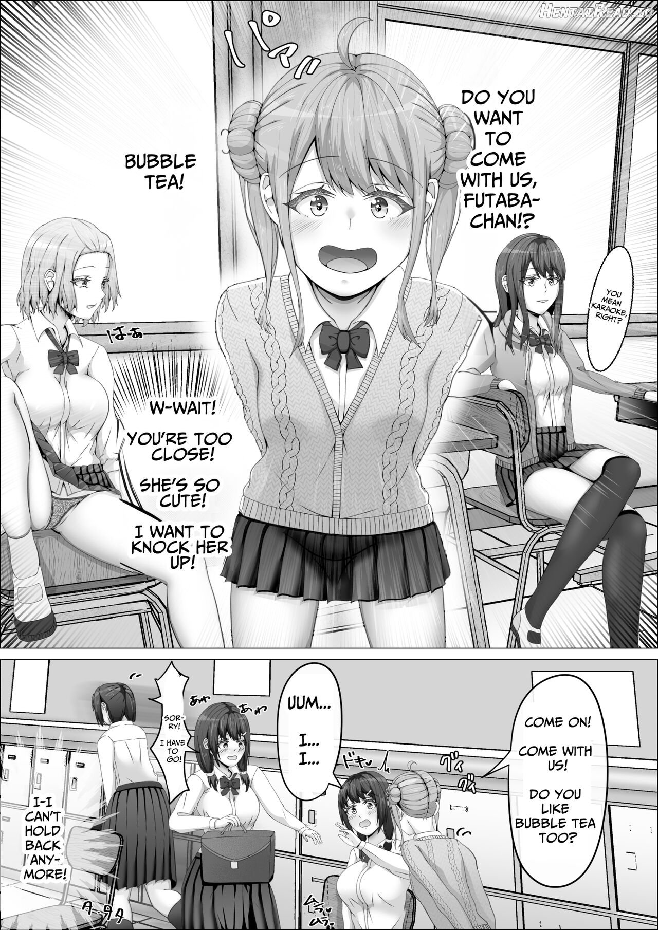 When The Gals In My Class Found Out That I Was A Futanari, They Started Freaking Out. #1 Nanami-chan Toilet Assault Fellatio Edition Chapter 1 - page 8