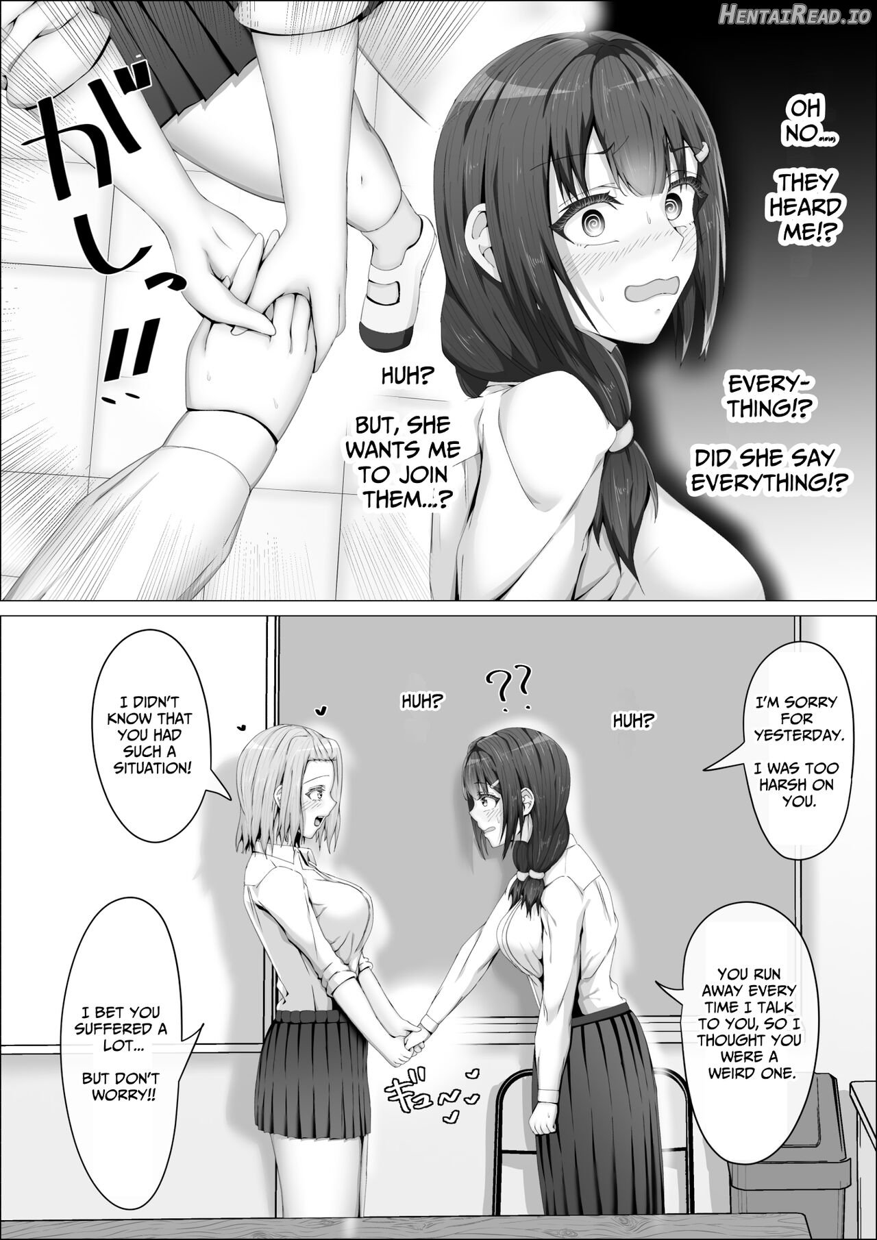 When The Gals In My Class Found Out That I Was A Futanari, They Started Freaking Out. #1 Nanami-chan Toilet Assault Fellatio Edition Chapter 1 - page 23