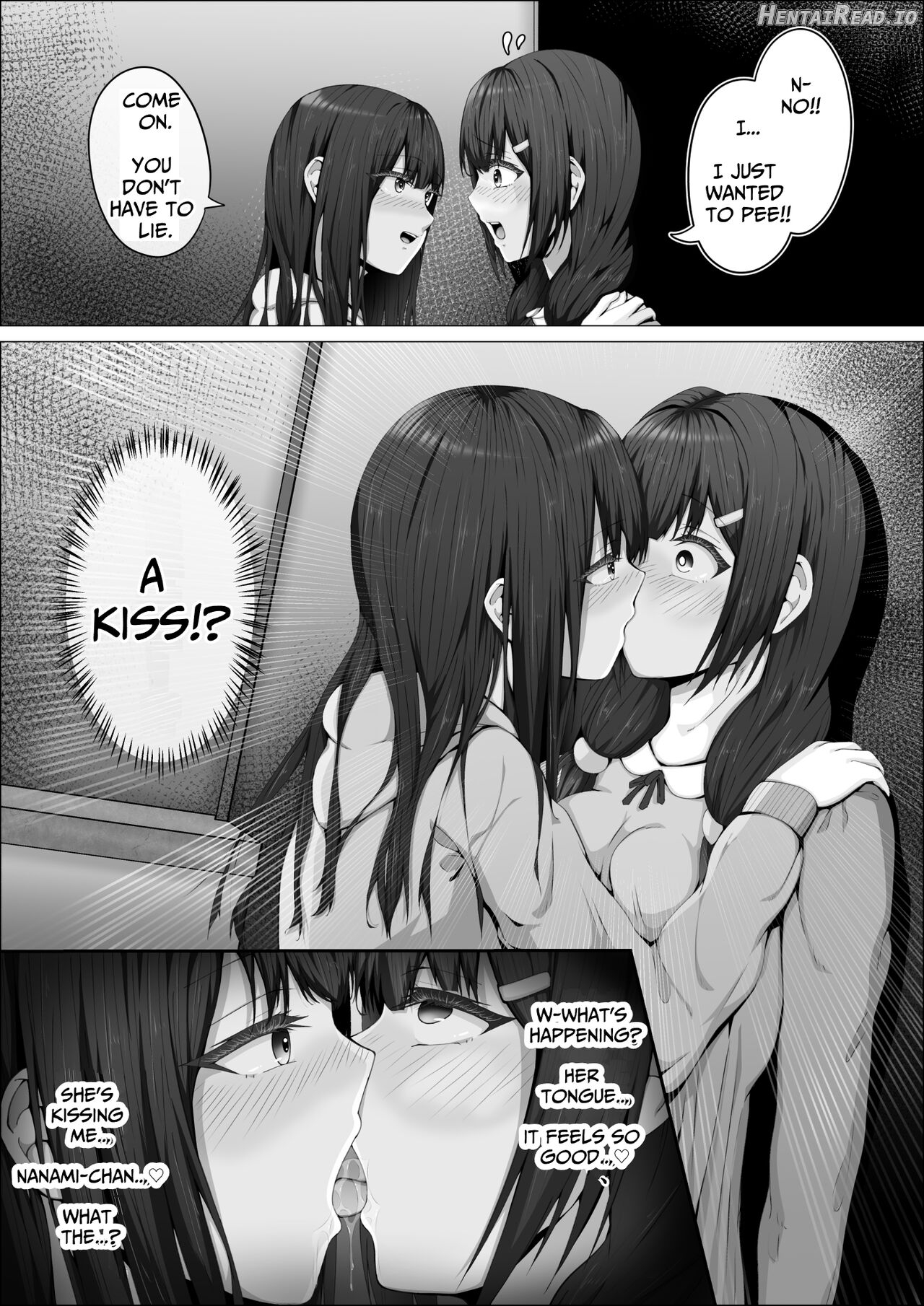 When The Gals In My Class Found Out That I Was A Futanari, They Started Freaking Out. #1 Nanami-chan Toilet Assault Fellatio Edition Chapter 1 - page 32