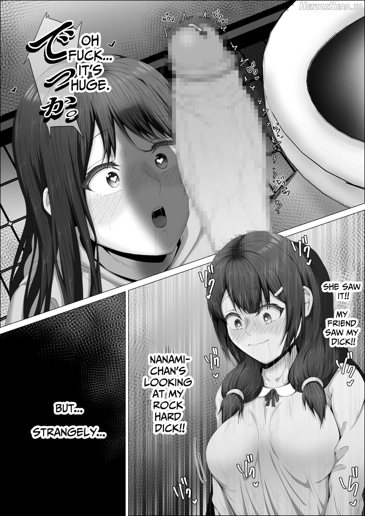 When The Gals In My Class Found Out That I Was A Futanari, They Started Freaking Out. #1 Nanami-chan Toilet Assault Fellatio Edition Chapter 1 - page 36