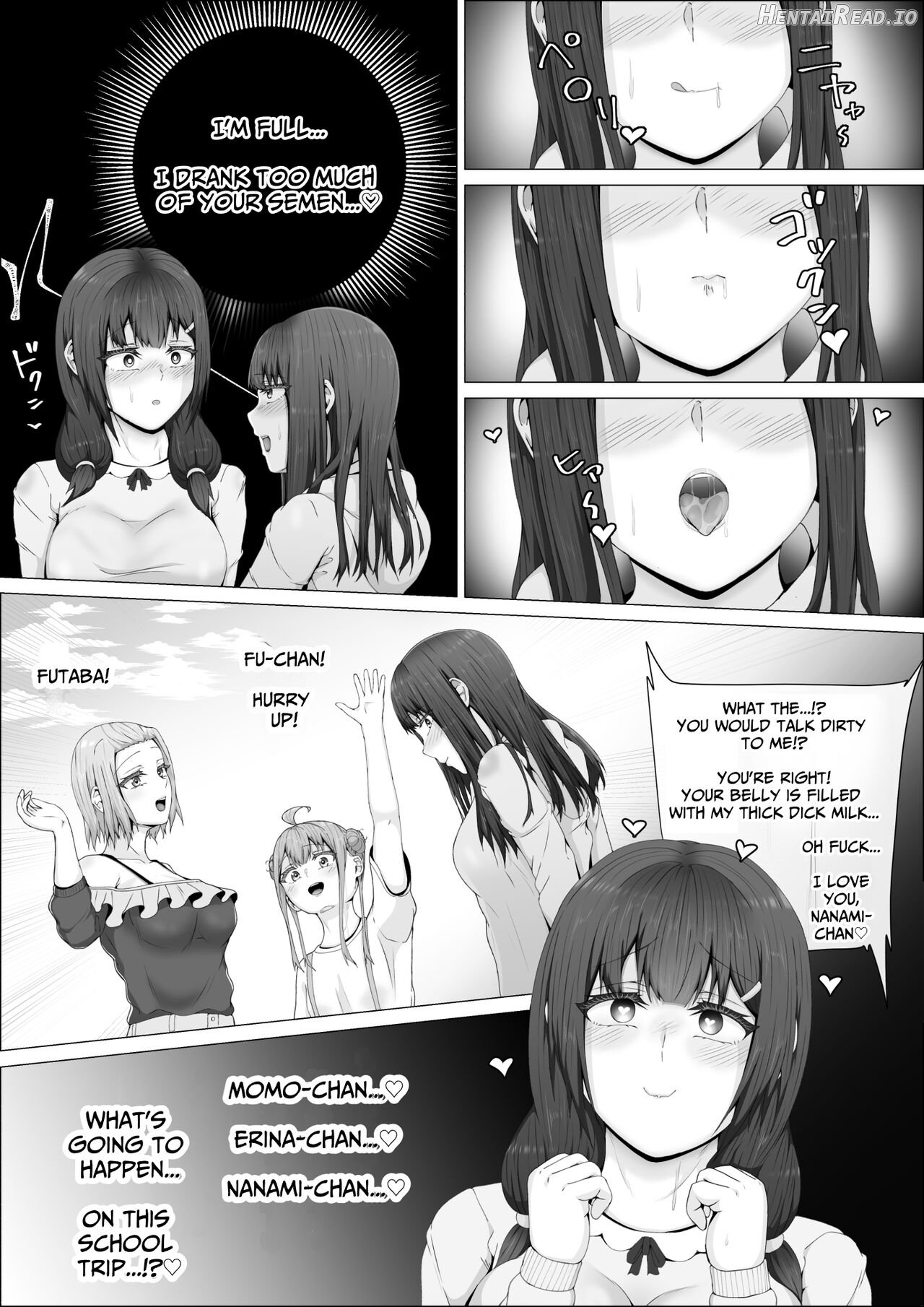 When The Gals In My Class Found Out That I Was A Futanari, They Started Freaking Out. #1 Nanami-chan Toilet Assault Fellatio Edition Chapter 1 - page 54