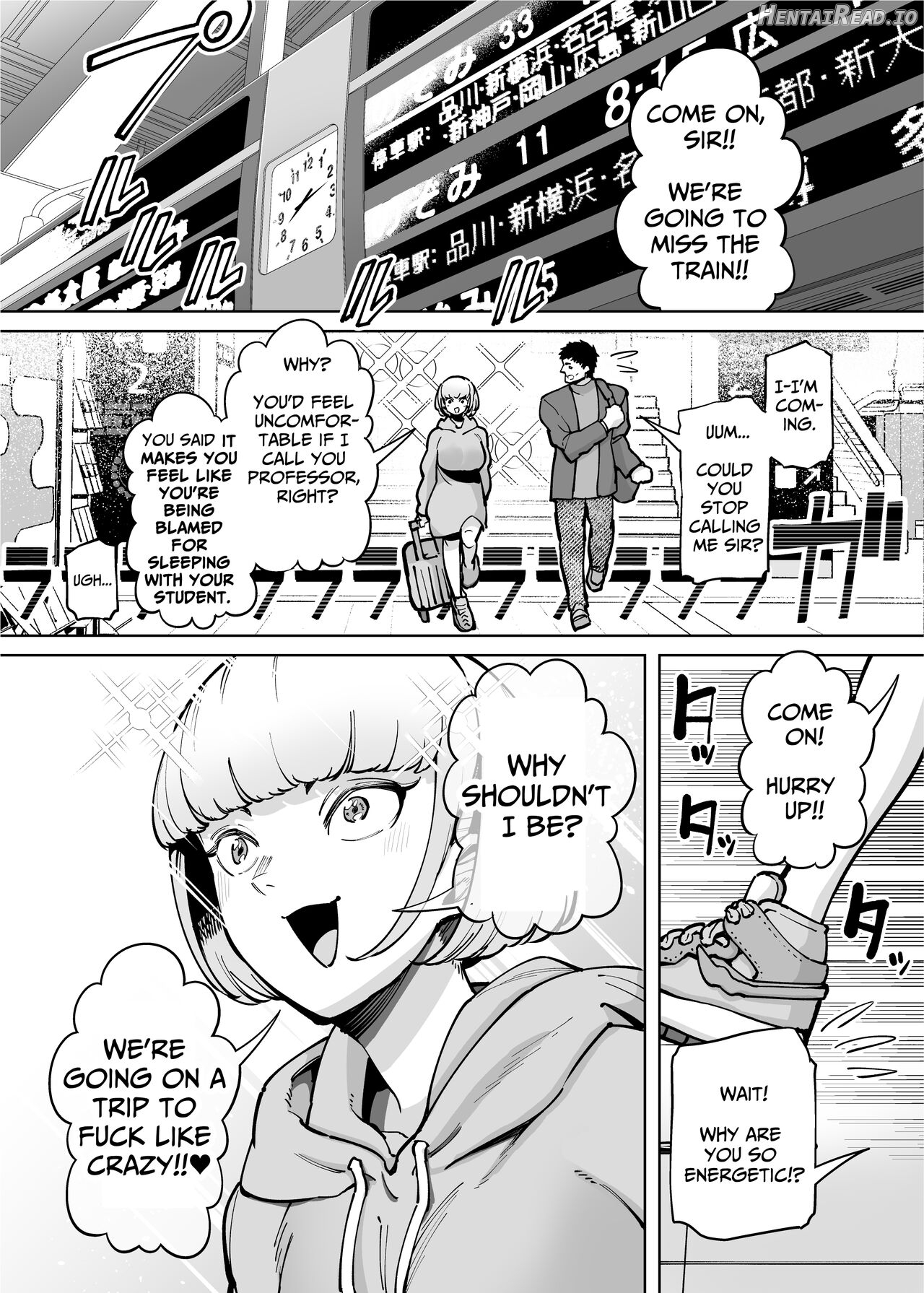 Hamerare Daisuki Bitch-chan Sukebe Onsen Ryokou Hen ~Souda Chinpo o Hameyou~ Chapter 1 - page 2