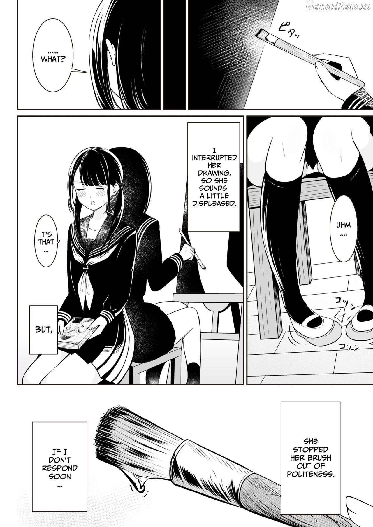 "Senpai" and "me" Chapter 1 - page 7