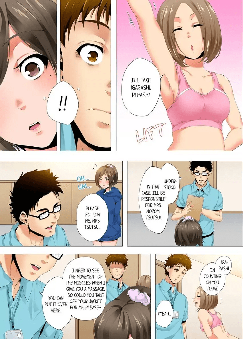 Resu Tsuma ga Seikan Esthe de "Mata… Iku…" Uneru Yubi de Oku made Hogusare 1-35 Chapter 3 - page 19