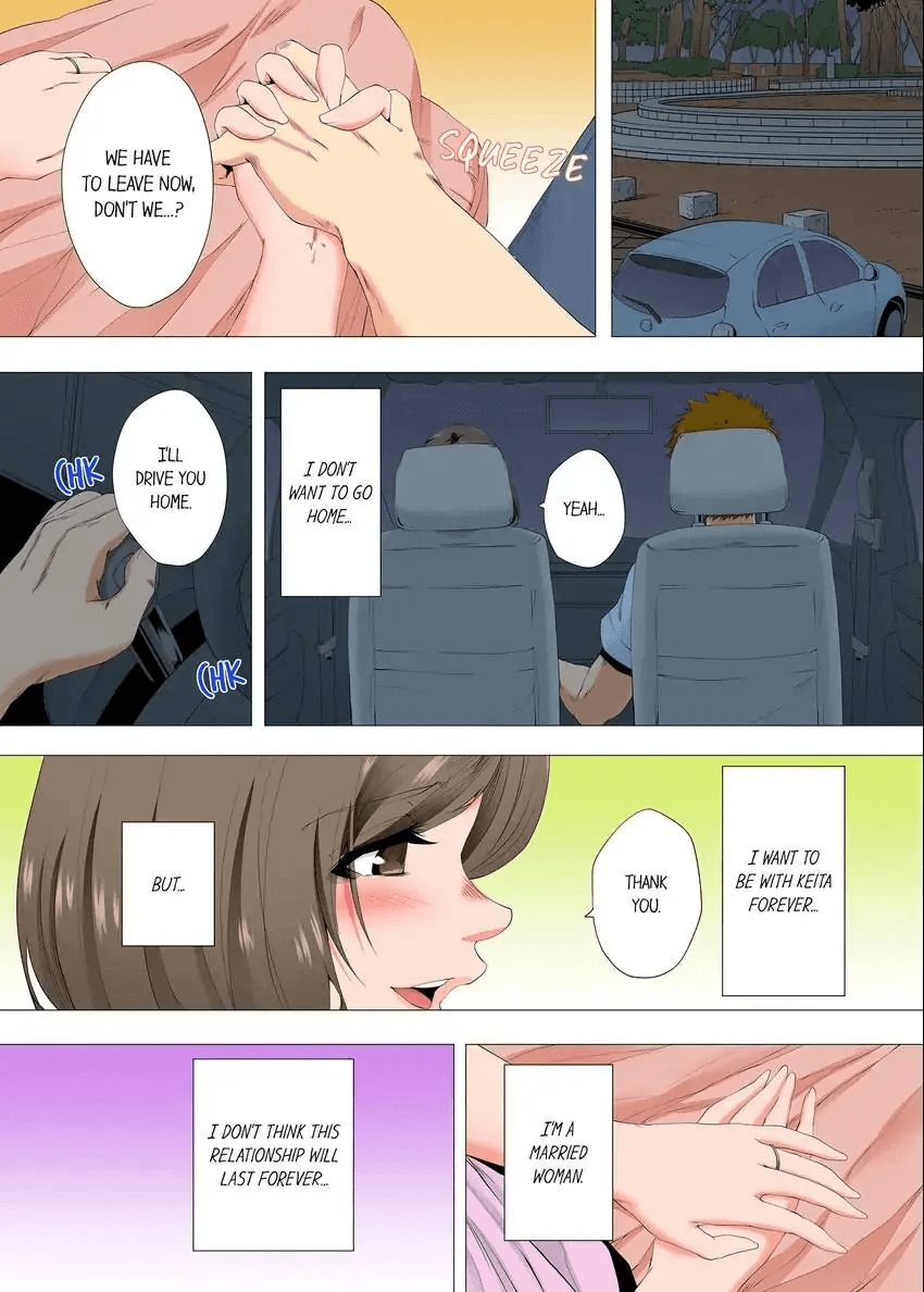 Resu Tsuma ga Seikan Esthe de "Mata… Iku…" Uneru Yubi de Oku made Hogusare 1-35 Chapter 3 - page 105