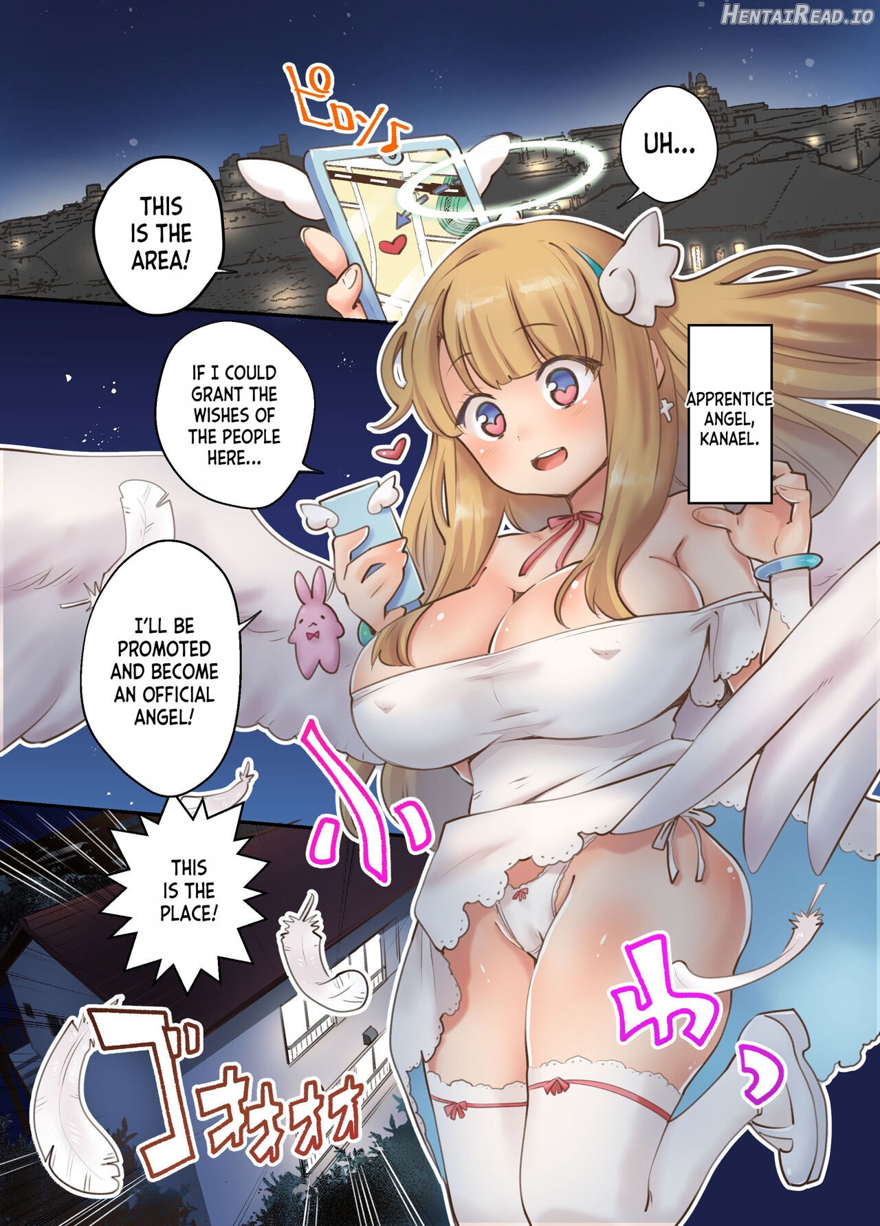 Deliheal Yondara Techigai de Dougan Kyonyuu de Muku na Tenshi-chan ga Yattekita node, Tokoton Oide Shishi Tatta w Chapter 1 - page 2