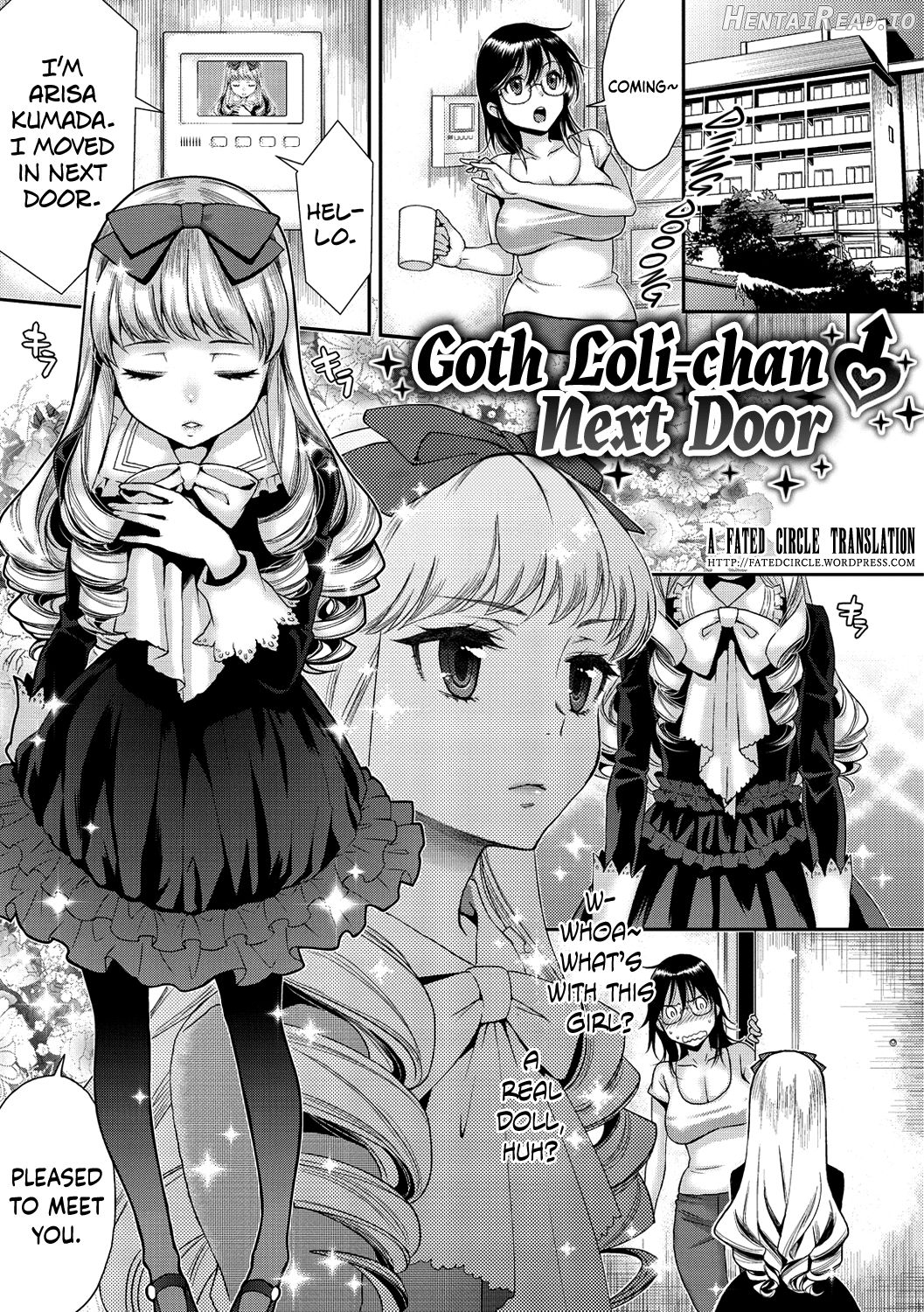 Tonari no Tsuiteru GothLoli-chan Chapter 1 - page 1