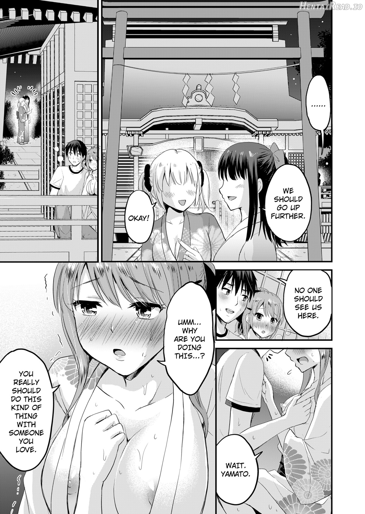 Koibito no Furi Shite Tara, Iki Goe ga…. Yukata Sugata no Kyonyuu Oneesan ni, Tamarazu Sounyuu 1 Chapter 1 - page 22