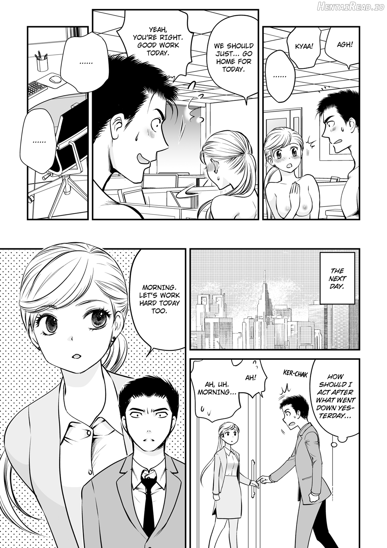 Kotowararete mo, Sounyuureru kara. - Shinya no Office... SEX Shinagara Zangyou-chuu 1 Chapter 1 - page 24