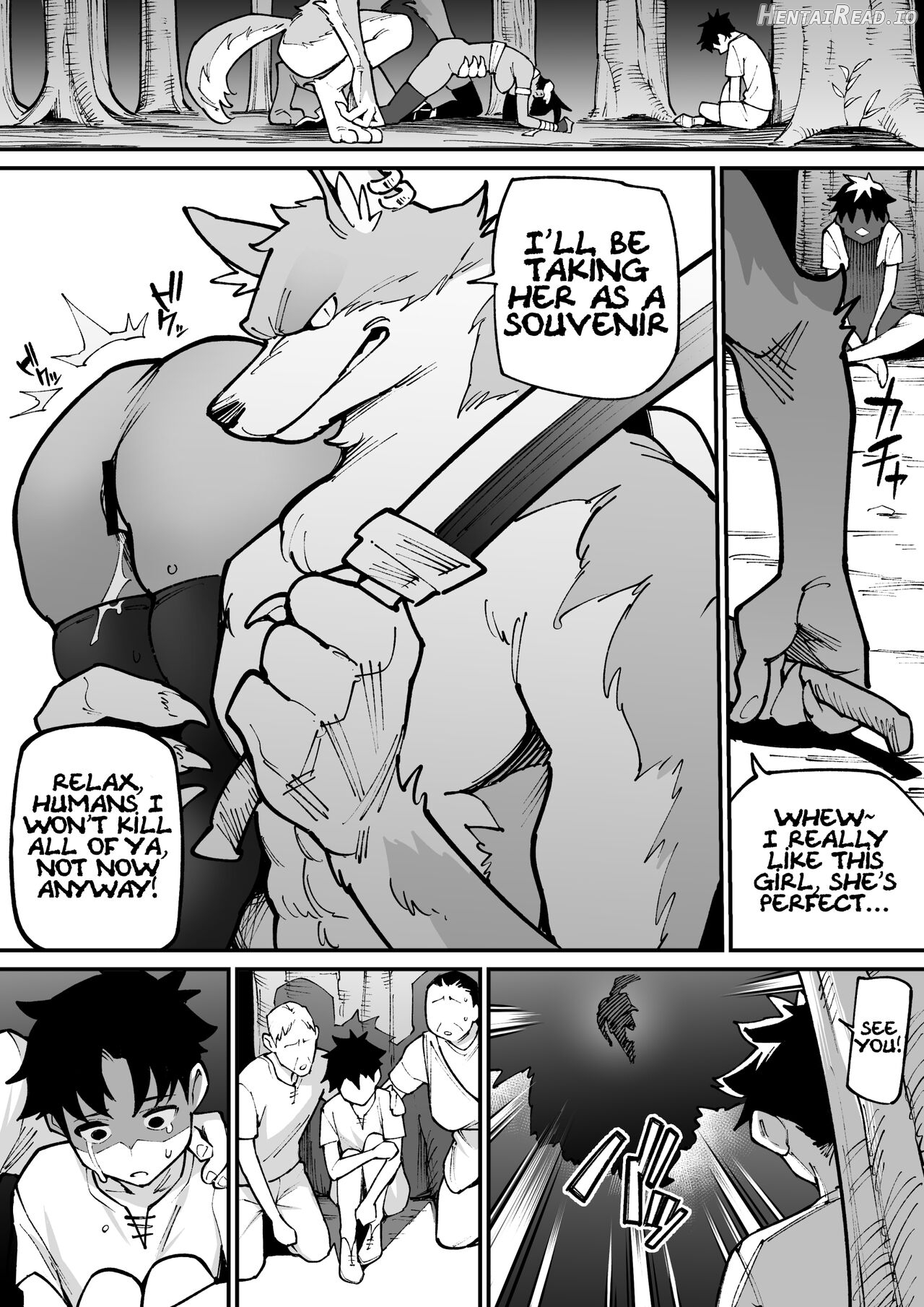 Beastman × Female Warrior NTR Chapter 1 - page 13