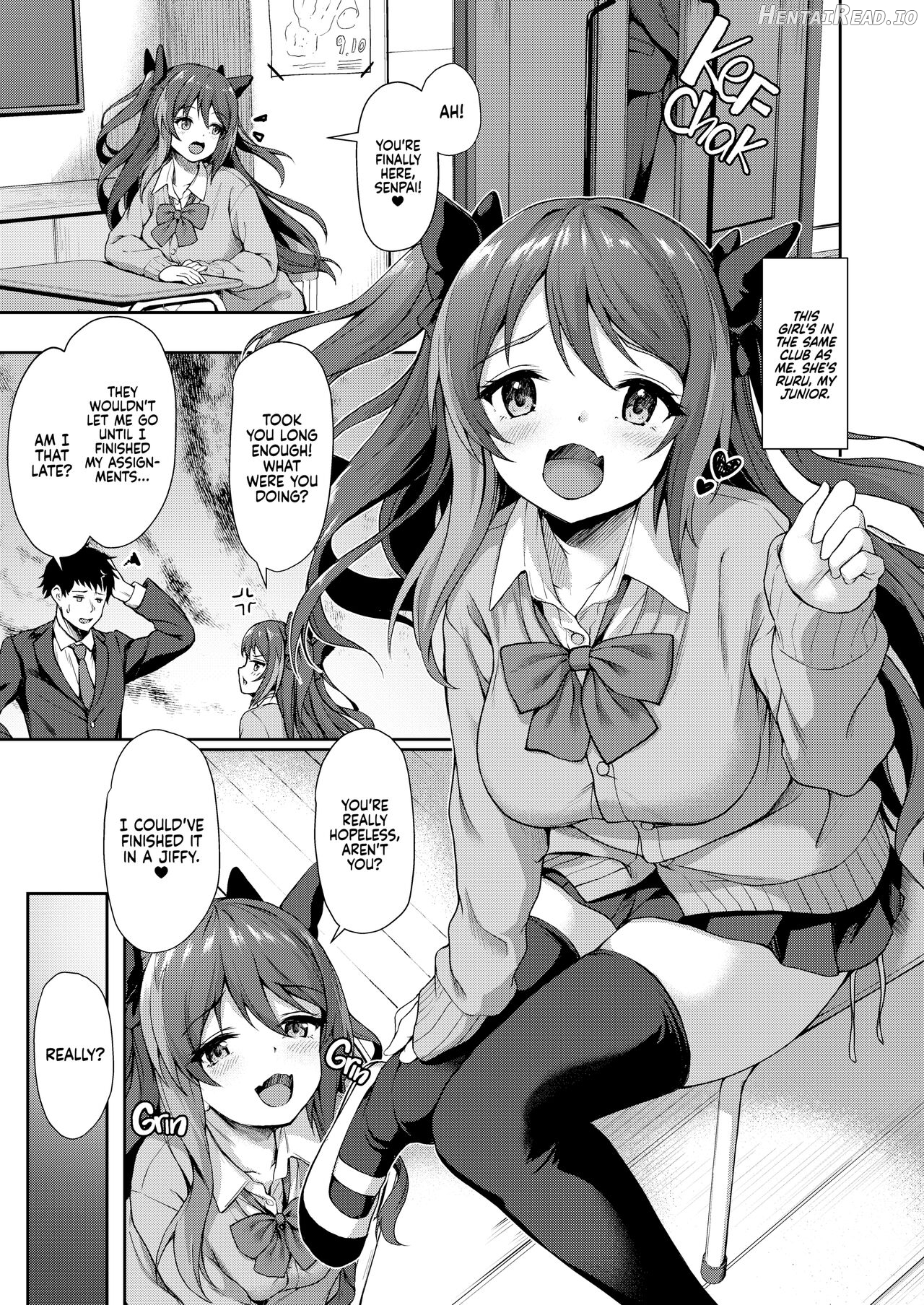 Kouhai wa Koakumama!? 2 Chapter 1 - page 4