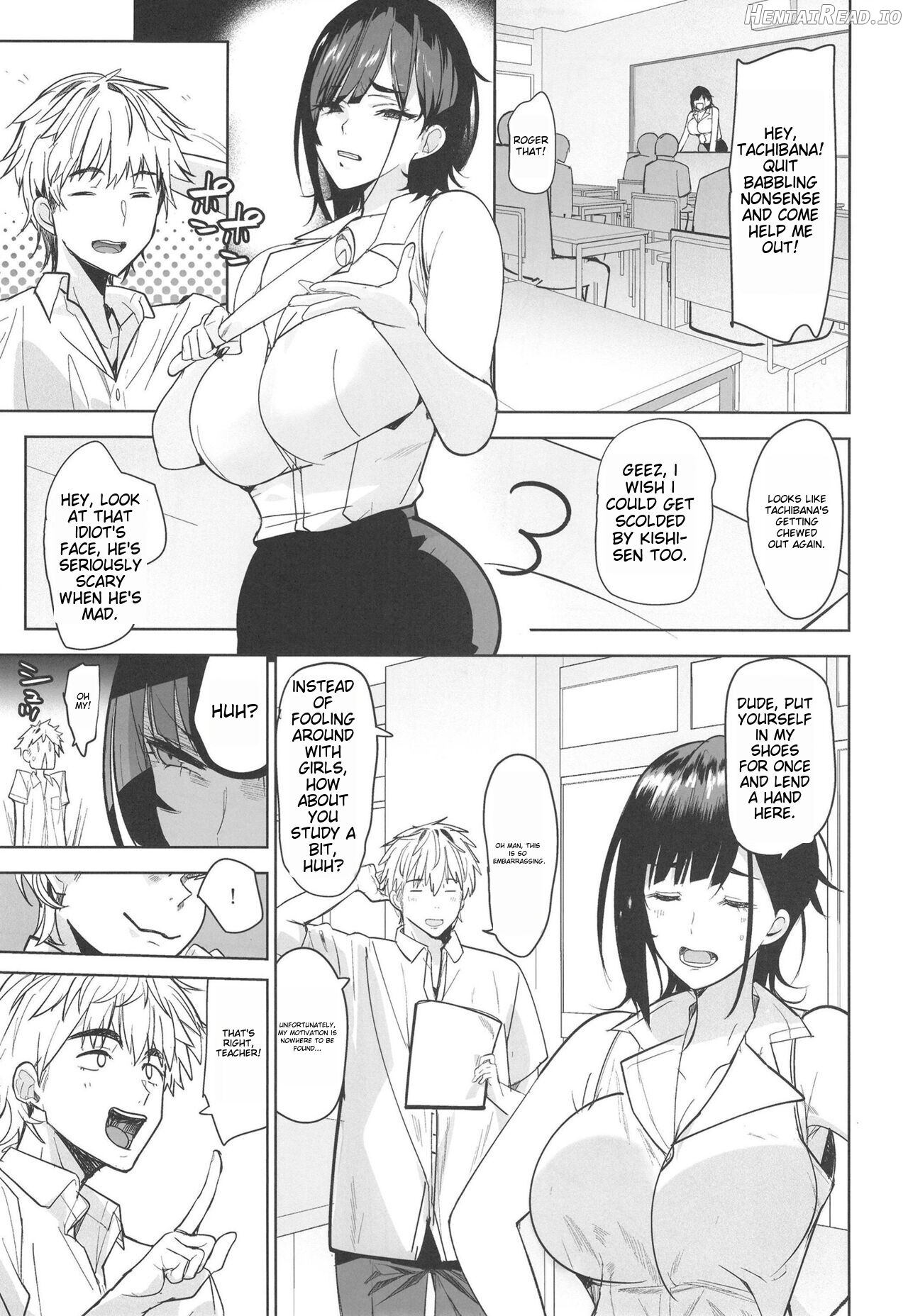 Tsuyoki na Tannin Kyoushi Otoshite Mita Chapter 1 - page 4