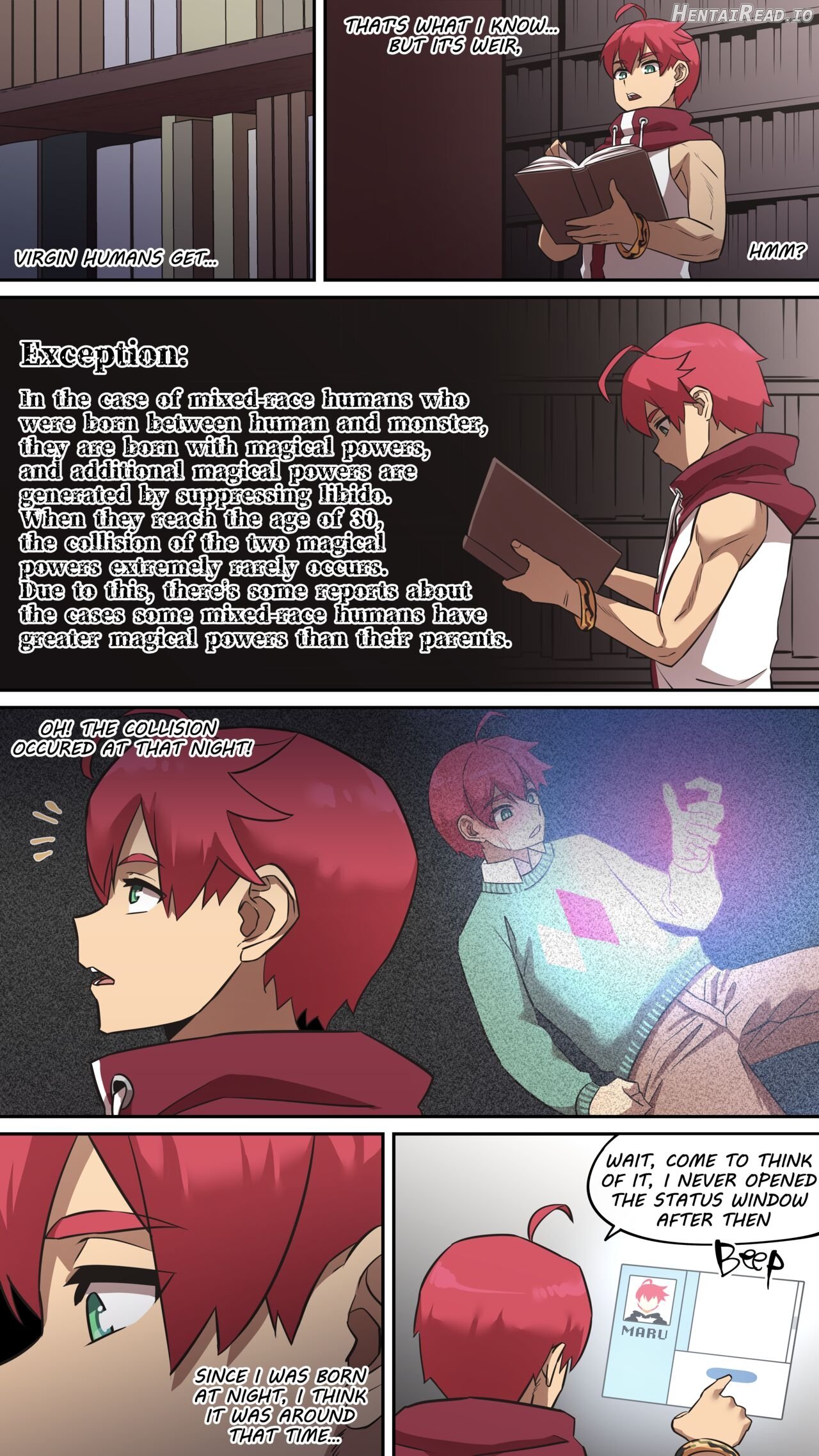 Maru H 04 Mana The Apprentice Witch Chapter 1 - page 8