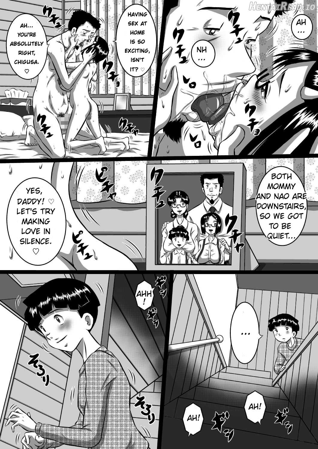 Haha x Musuko + Chichi x Musume! Konya mo Kinshinsoukan Shinai to! Saa, Kazoku Minna de! Chapter 1 - page 4