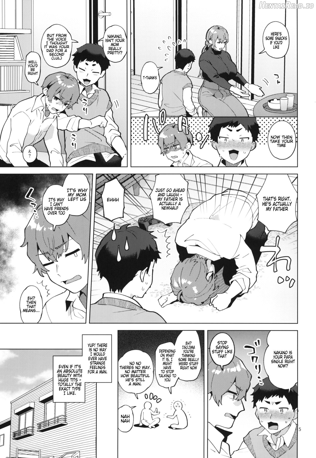 Shemale Single Mother no Shizuki-san Chapter 1 - page 5