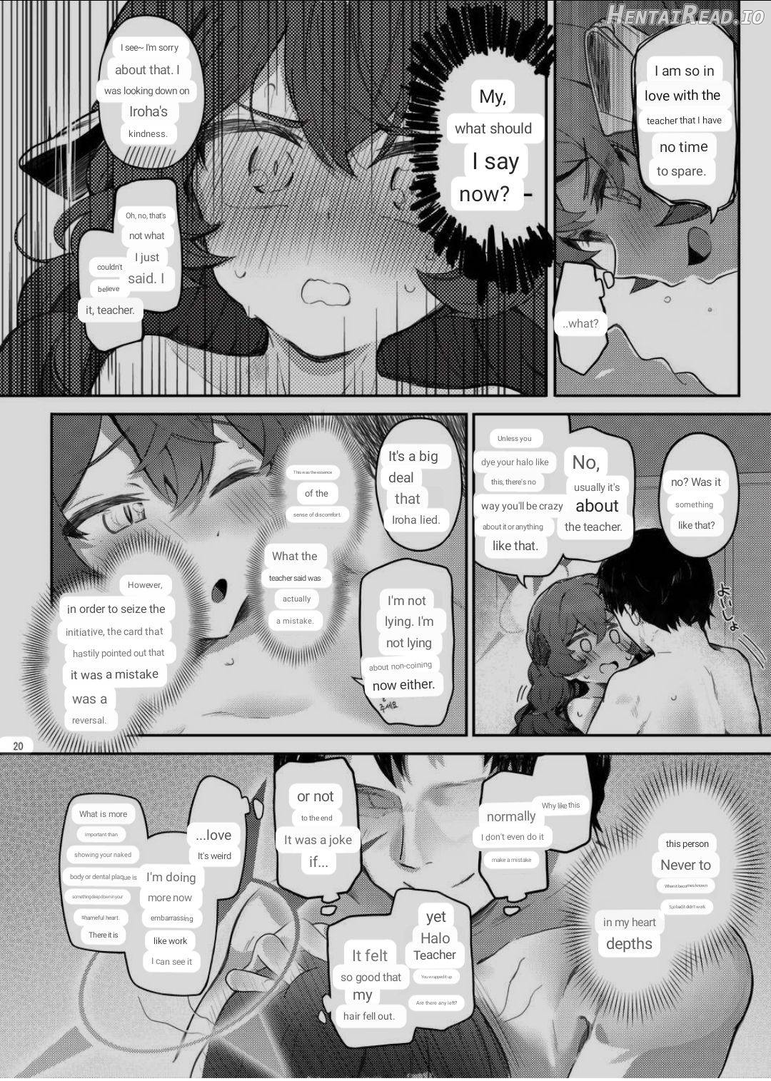 Iroha, Gomen! Kyou mo Halo ni Dasasete! Chapter 1 - page 18