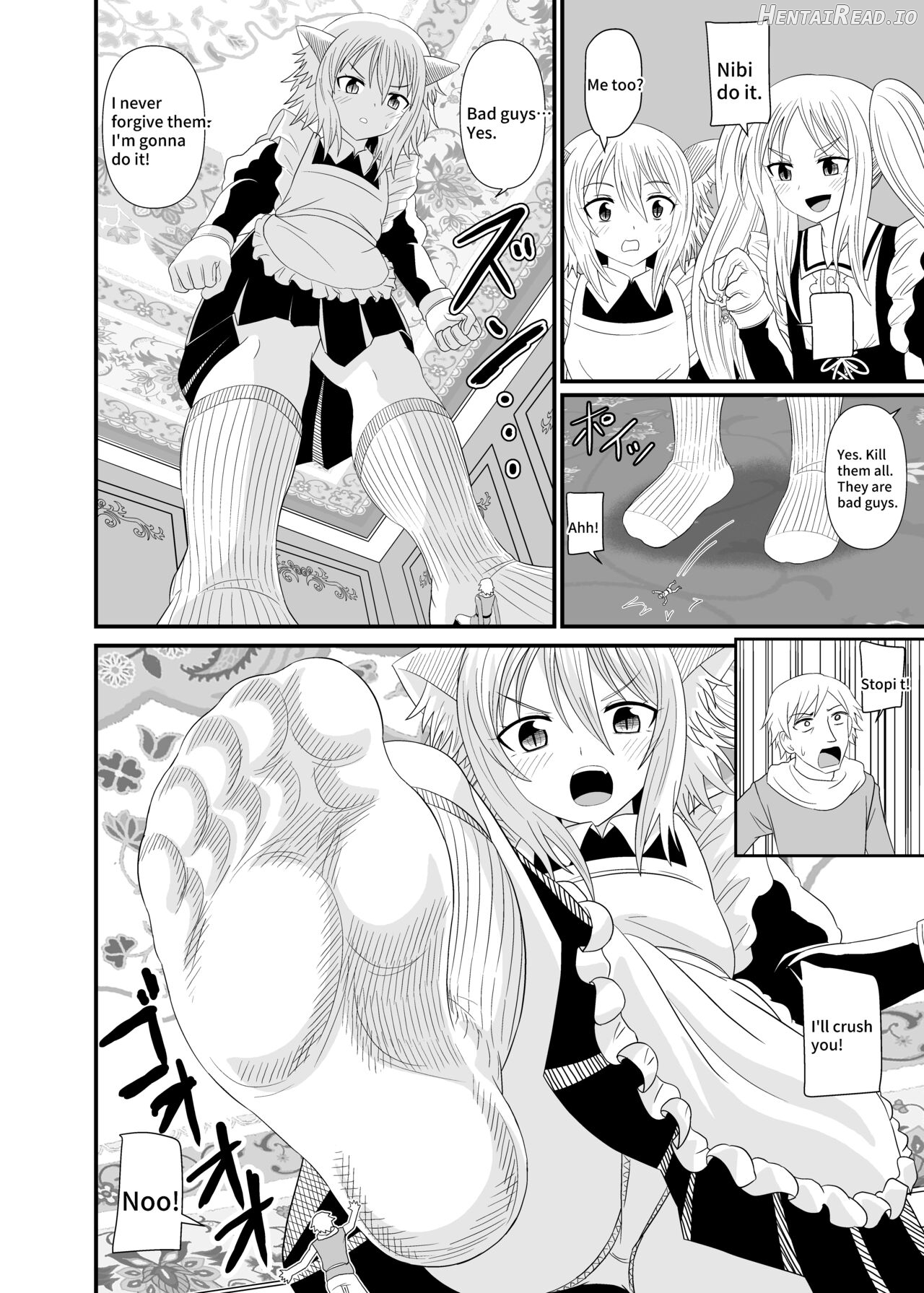 Stepped on by Small Maids Chapter 1 - page 13