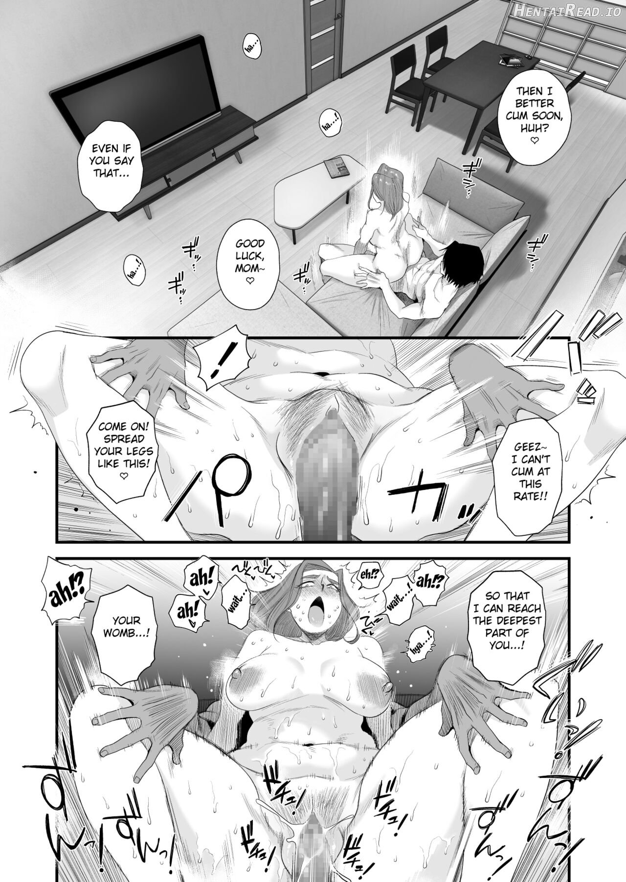 Chichioya Kounin! Hasegawa-san Chi no Oyako Kankei ~Fuufu no Shinshitsu Nakadashi Hen~ Chapter 1 - page 35