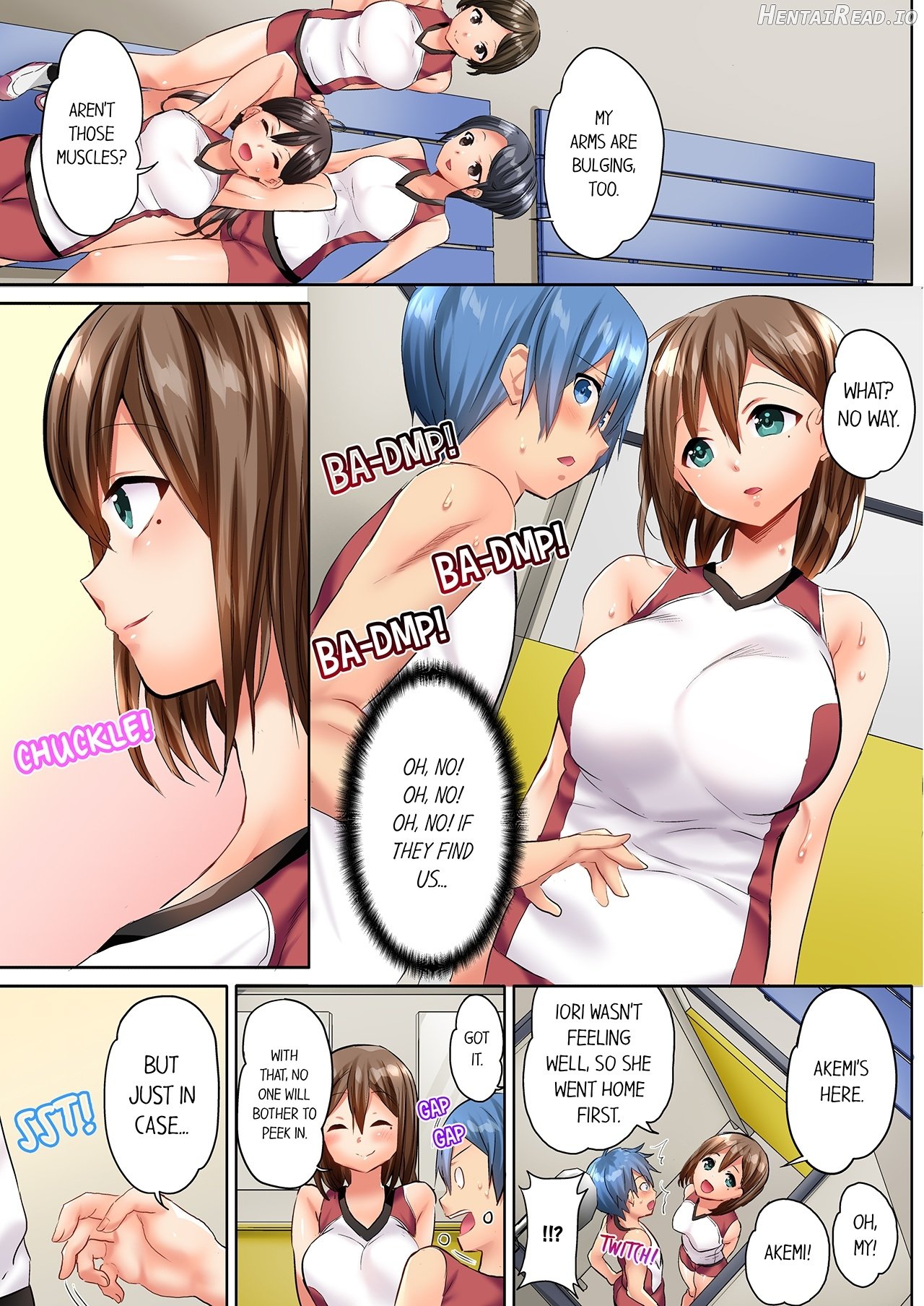 Hitozuma Volley-bu no Asedaku SEX ~Shower Abinagara Micchaku Shichau? 1-2 Chapter 1-2 - page 10