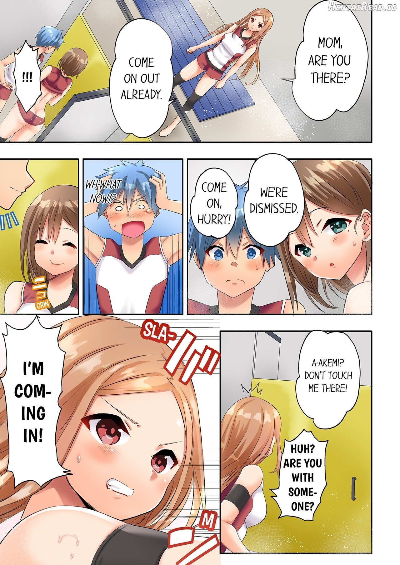 Hitozuma Volley-bu no Asedaku SEX ~Shower Abinagara Micchaku Shichau? 1-2 Chapter 1-2 - page 28