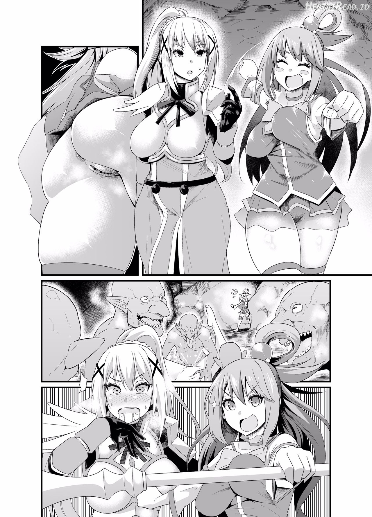 READ ONLINE Baka to Hentai, Goblin Taiji e Iku Chapter 1 - page 4