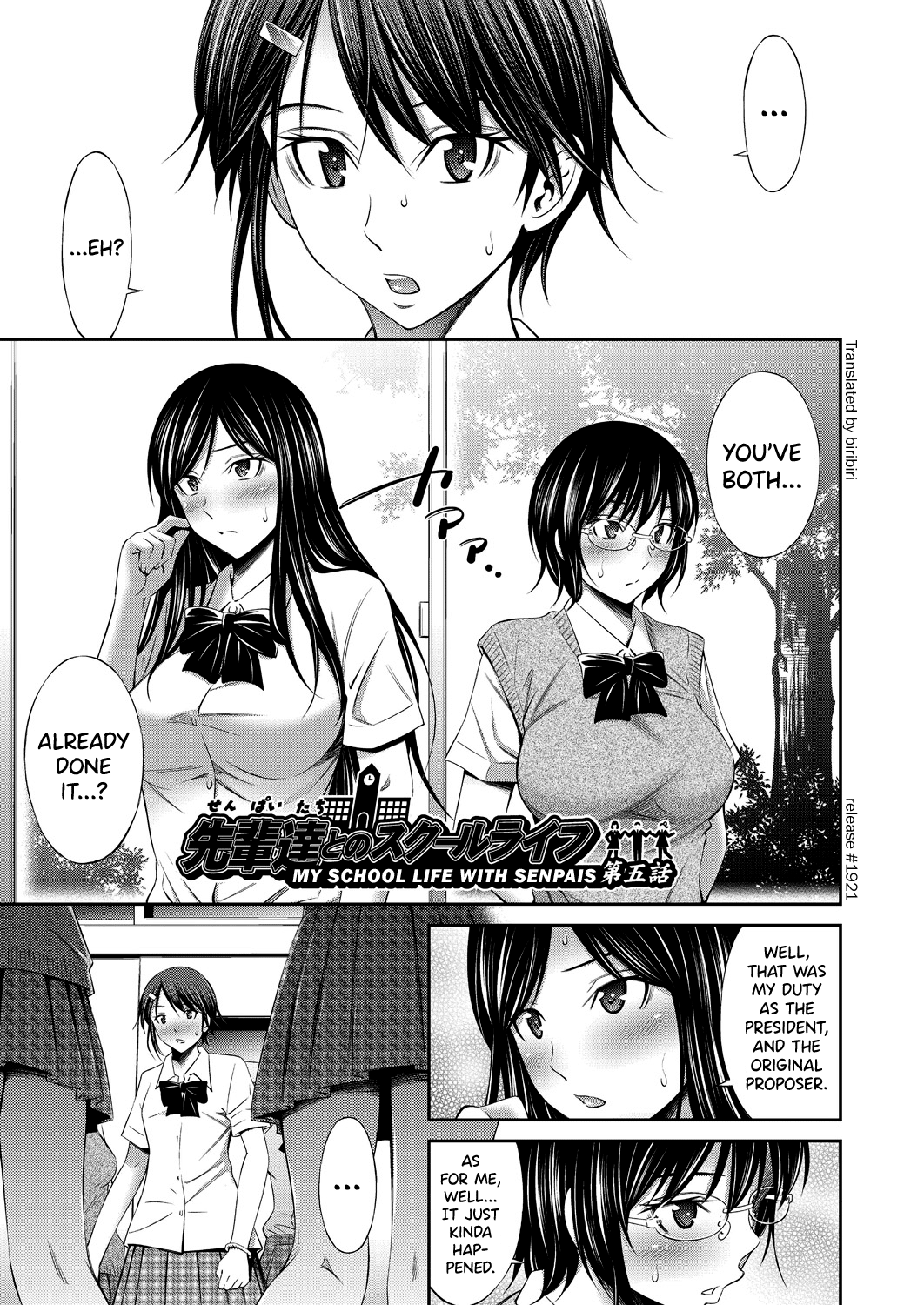 Senpai-tachi to no Gakuen Seikatsu Chapter 2 - page 10