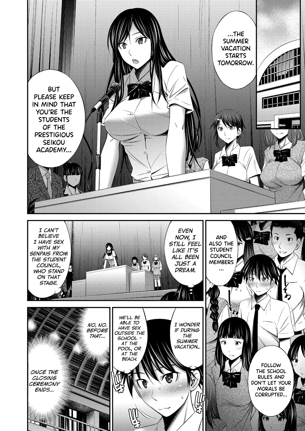 Senpai-tachi to no Gakuen Seikatsu Chapter 2 - page 40