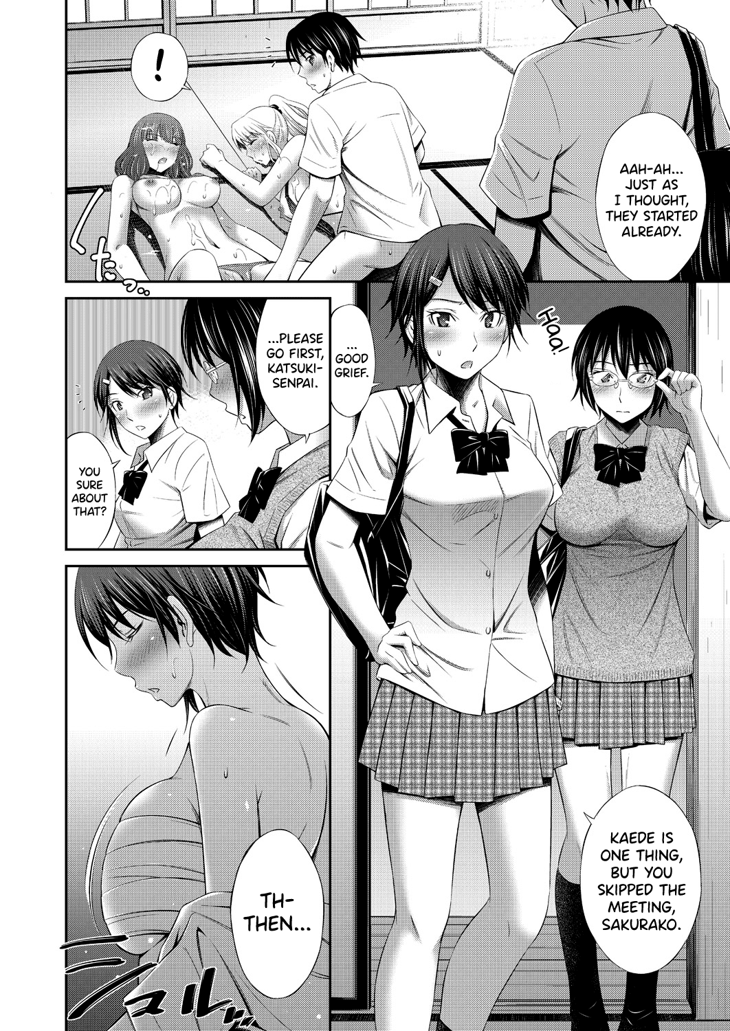 Senpai-tachi to no Gakuen Seikatsu Chapter 2 - page 54