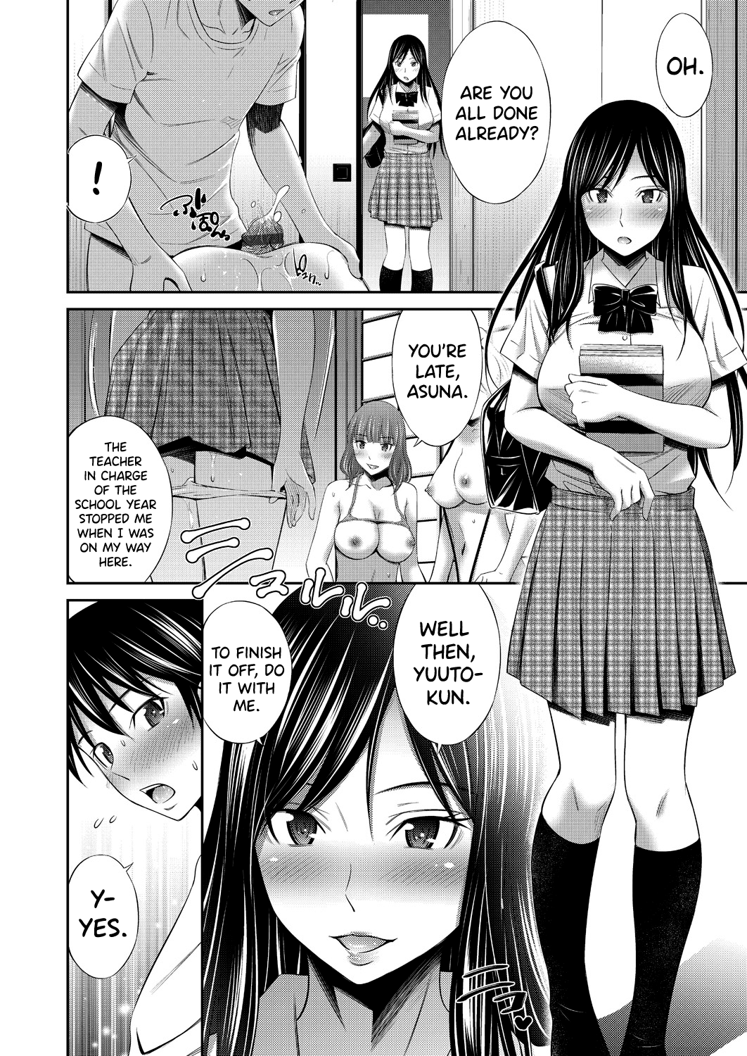 Senpai-tachi to no Gakuen Seikatsu Chapter 2 - page 64