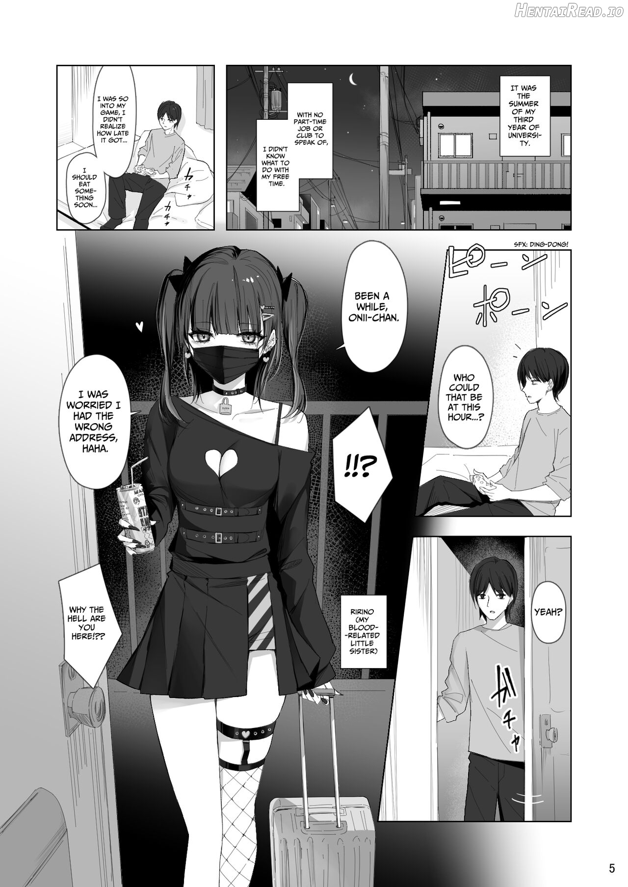 Namaiki Joshi Ririno-chan Chapter 1 - page 4