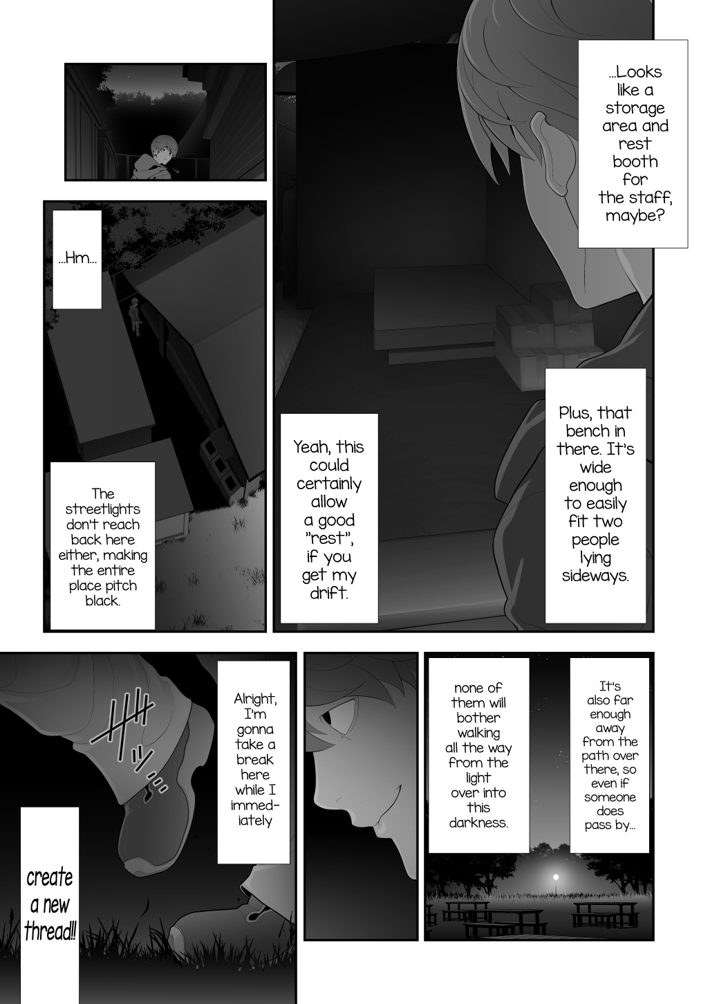 Josouko Hatten-kei <<Chikabano Shinrinkouen Hen>> Chapter 1 - page 9