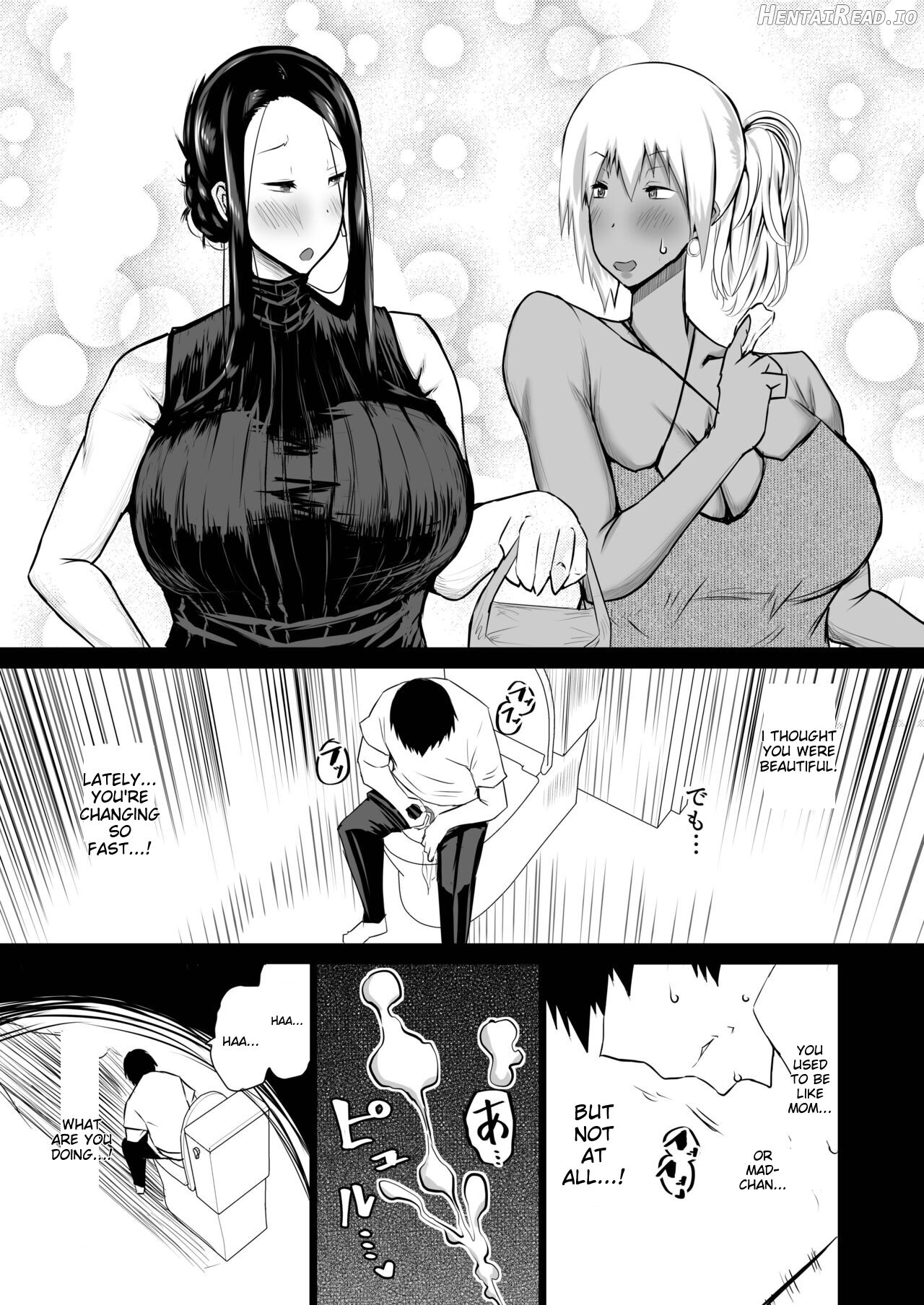 Tomodachi ga Boku no Oba to Mama de Gachinuki-1280x Chapter 2 - page 96