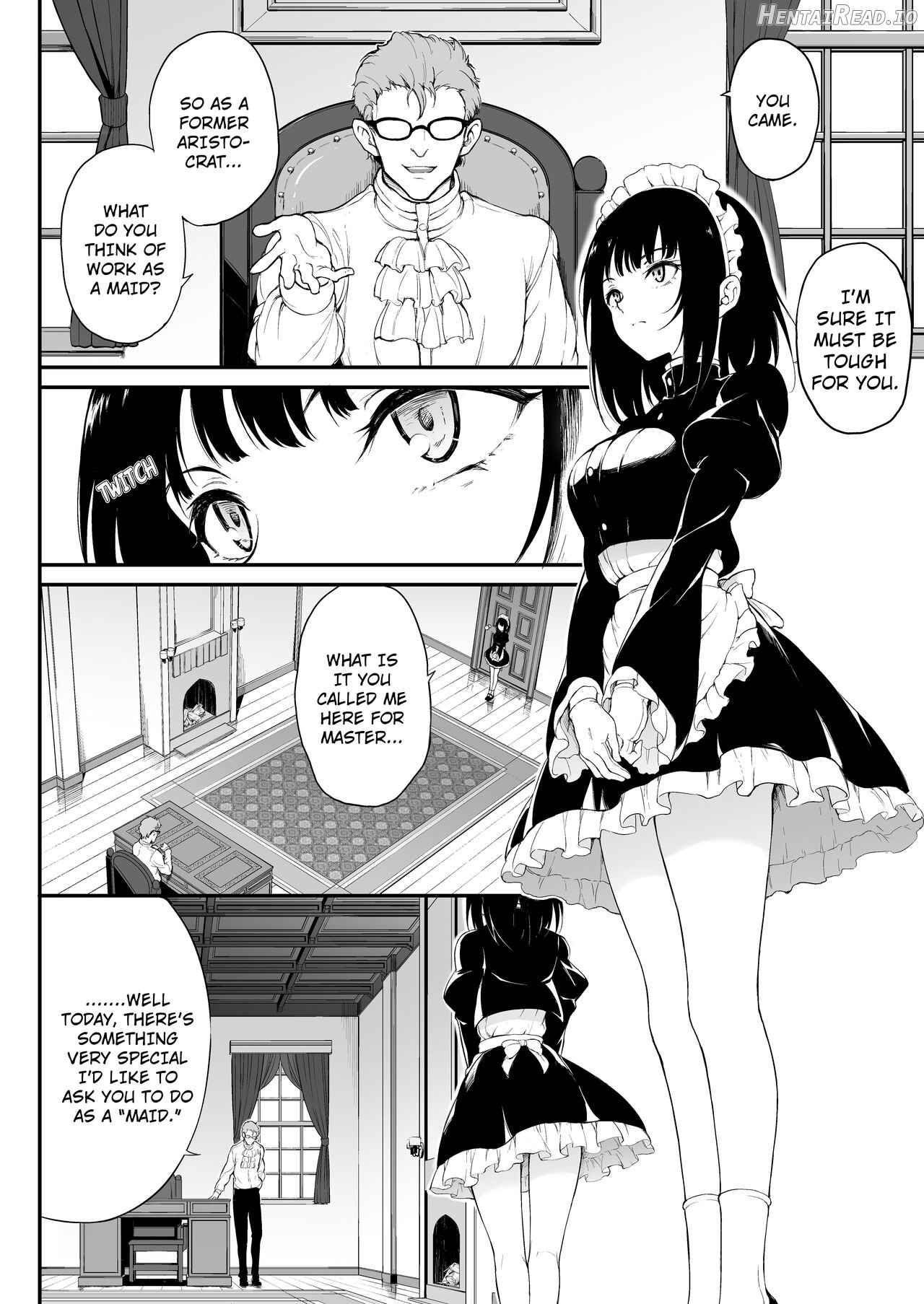 Maid Kyouiku. -Botsuraku Kizoku Rurikawa Tsubaki- Chapter 1 - page 3