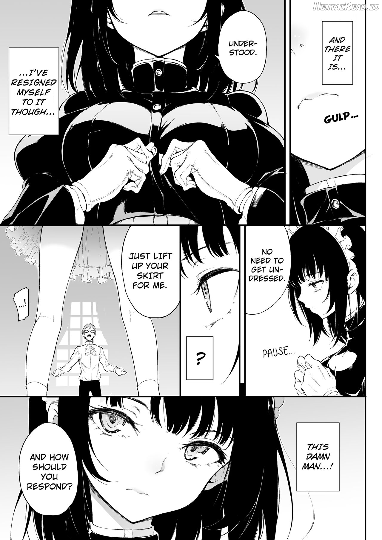 Maid Kyouiku. -Botsuraku Kizoku Rurikawa Tsubaki- Chapter 1 - page 4