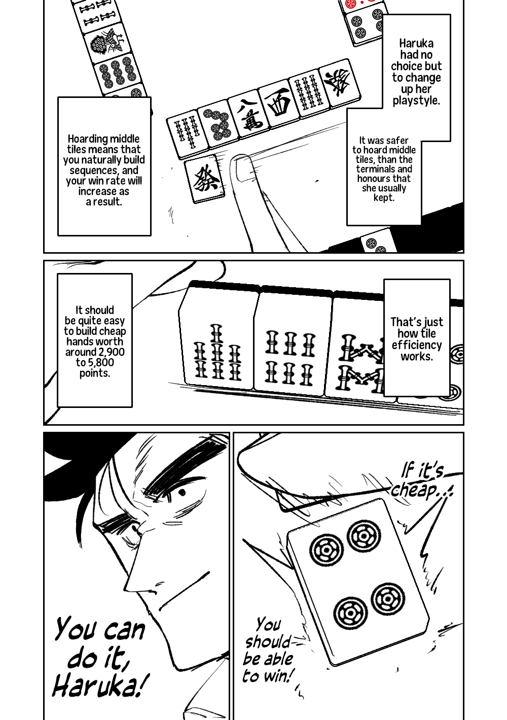 Benriya 68 Datsui Mahjong Ichi ~Sankaisen~ Chapter 1 - page 166