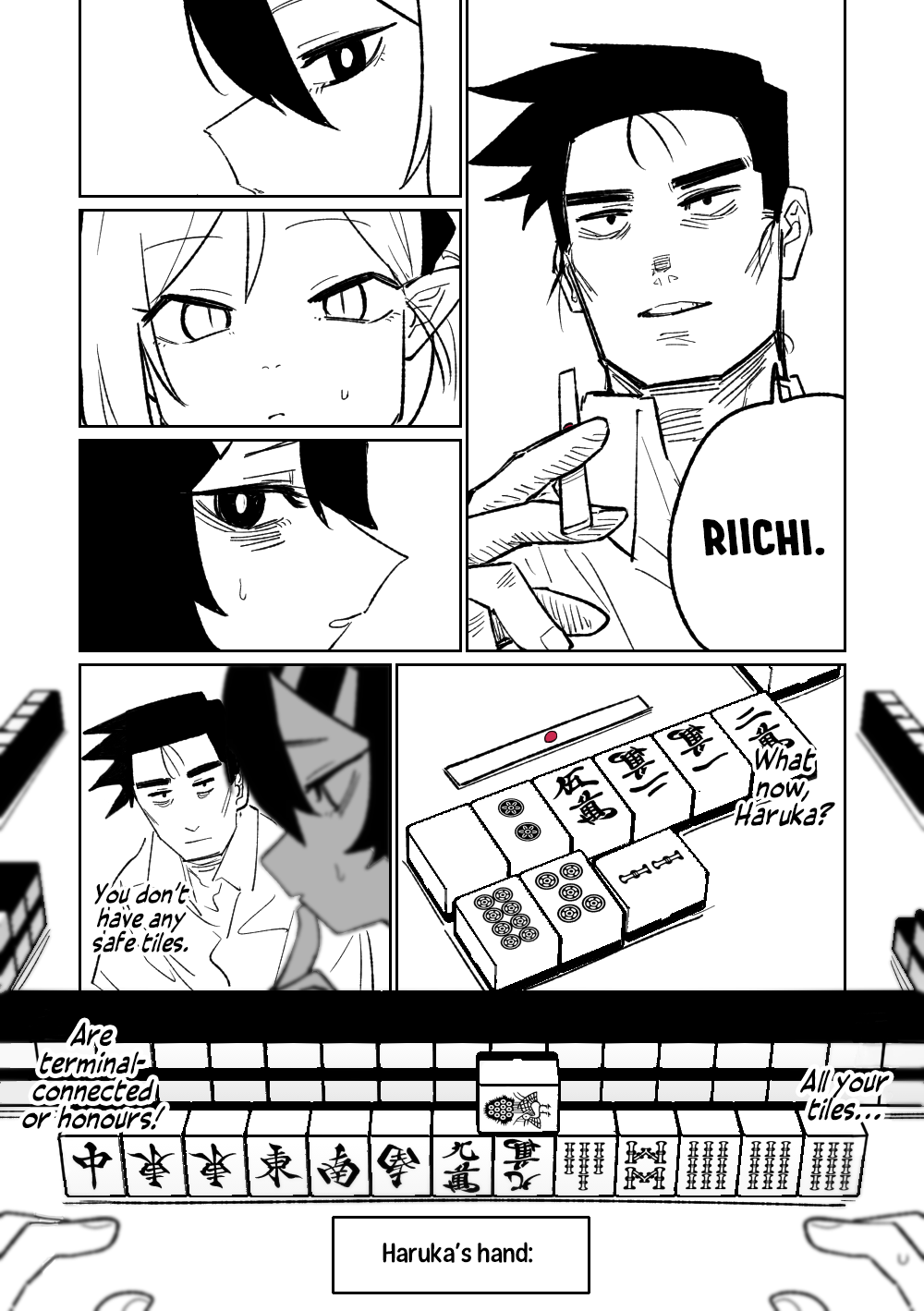 Benriya 68 Datsui Mahjong Ichi ~Sankaisen~ Chapter 1 - page 32