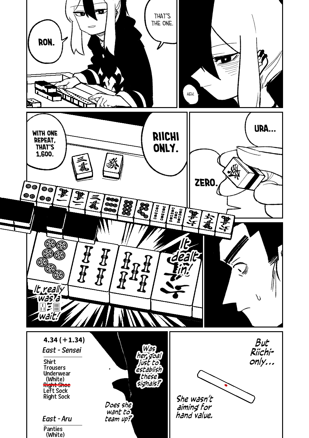 Benriya 68 Datsui Mahjong Ichi ~Sankaisen~ Chapter 1 - page 54