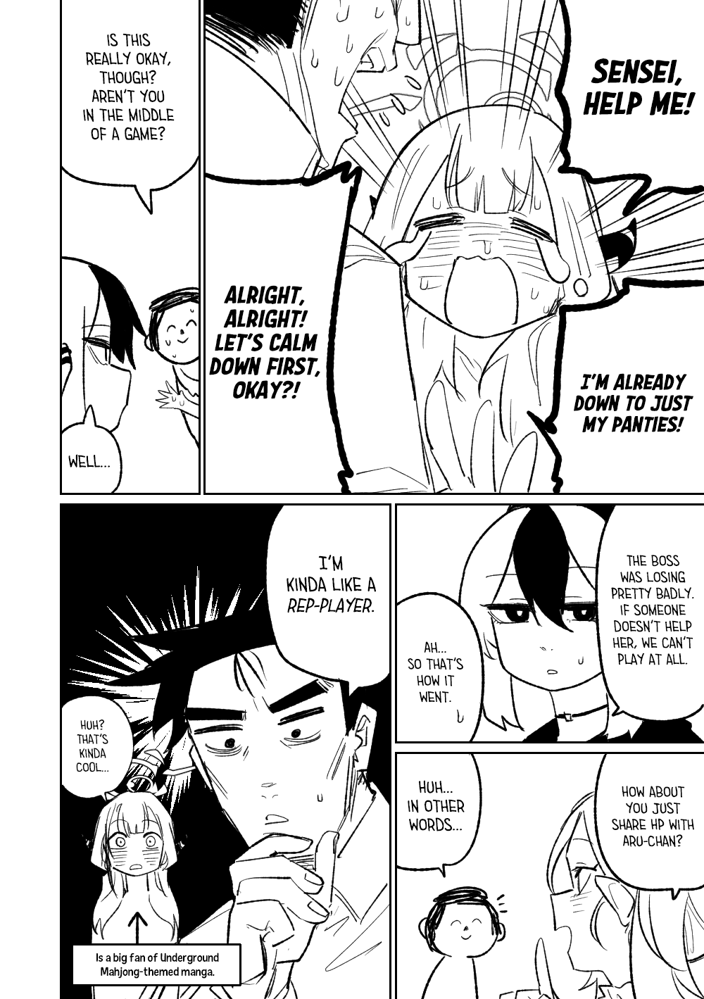 Benriya 68 Datsui Mahjong Ichi ~Sankaisen~ Chapter 1 - page 7