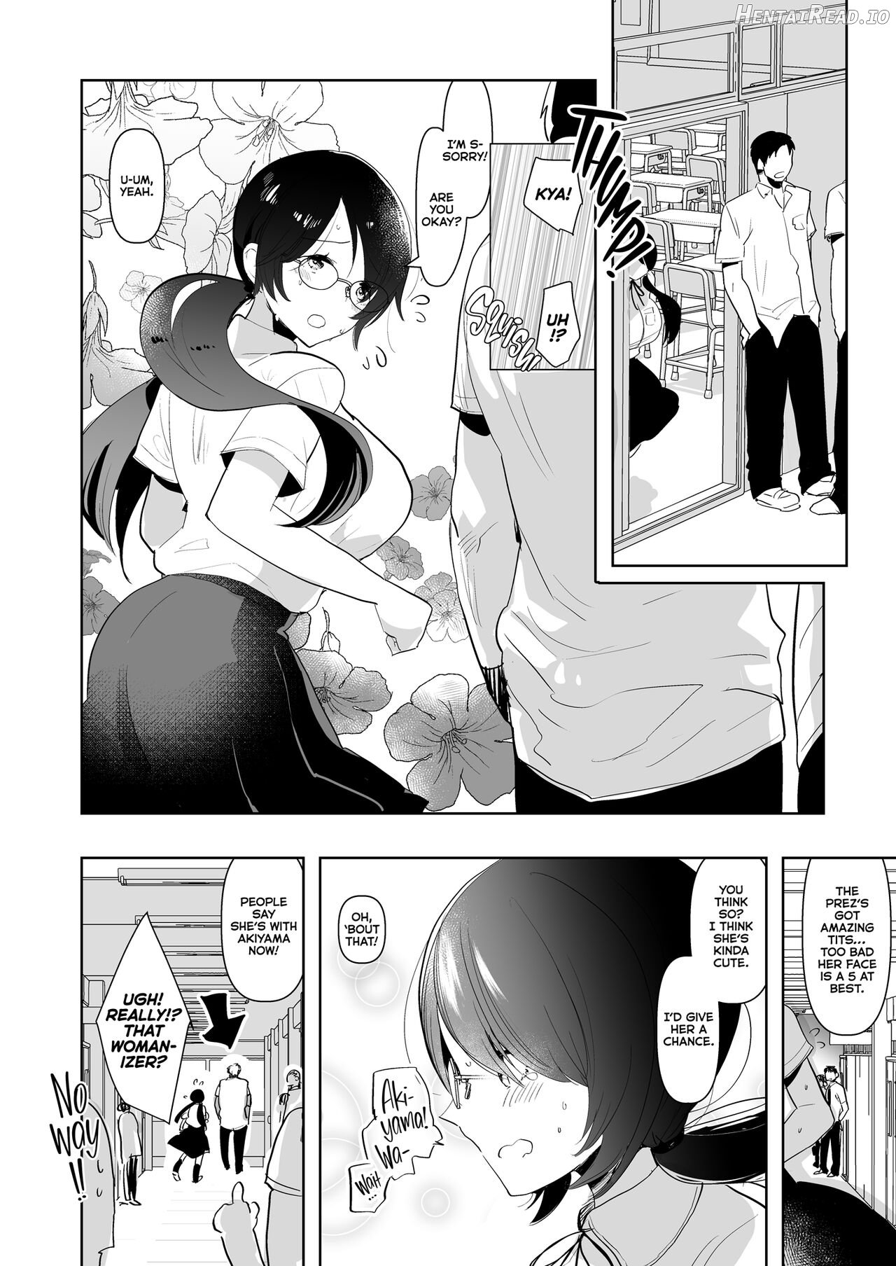 Yarichin no Ore ga Jimi de Otonashii Kanojo no Futanari Dekachin ni Dohamari Shiteru Hanashi Chapter 1 - page 4