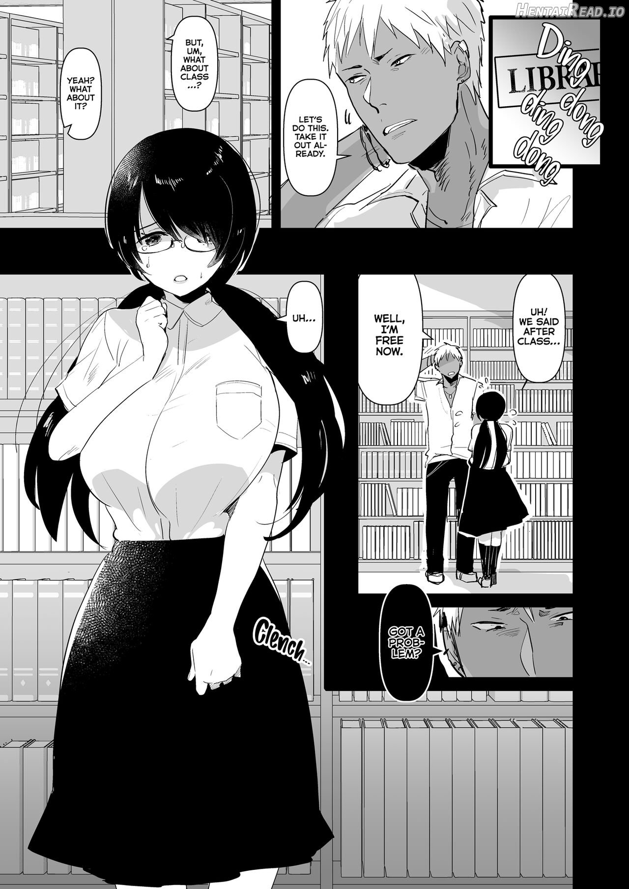 Yarichin no Ore ga Jimi de Otonashii Kanojo no Futanari Dekachin ni Dohamari Shiteru Hanashi Chapter 1 - page 5