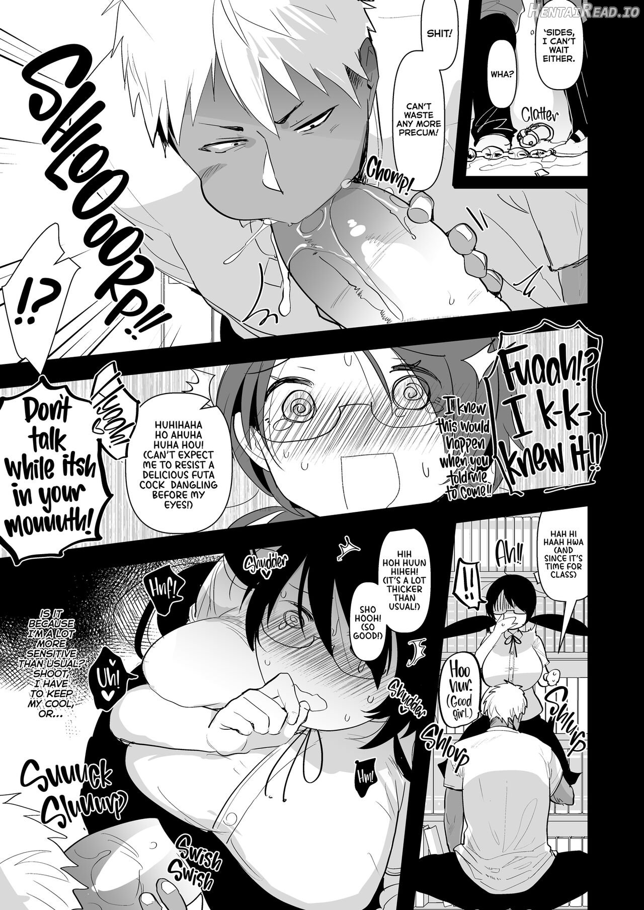 Yarichin no Ore ga Jimi de Otonashii Kanojo no Futanari Dekachin ni Dohamari Shiteru Hanashi Chapter 1 - page 9