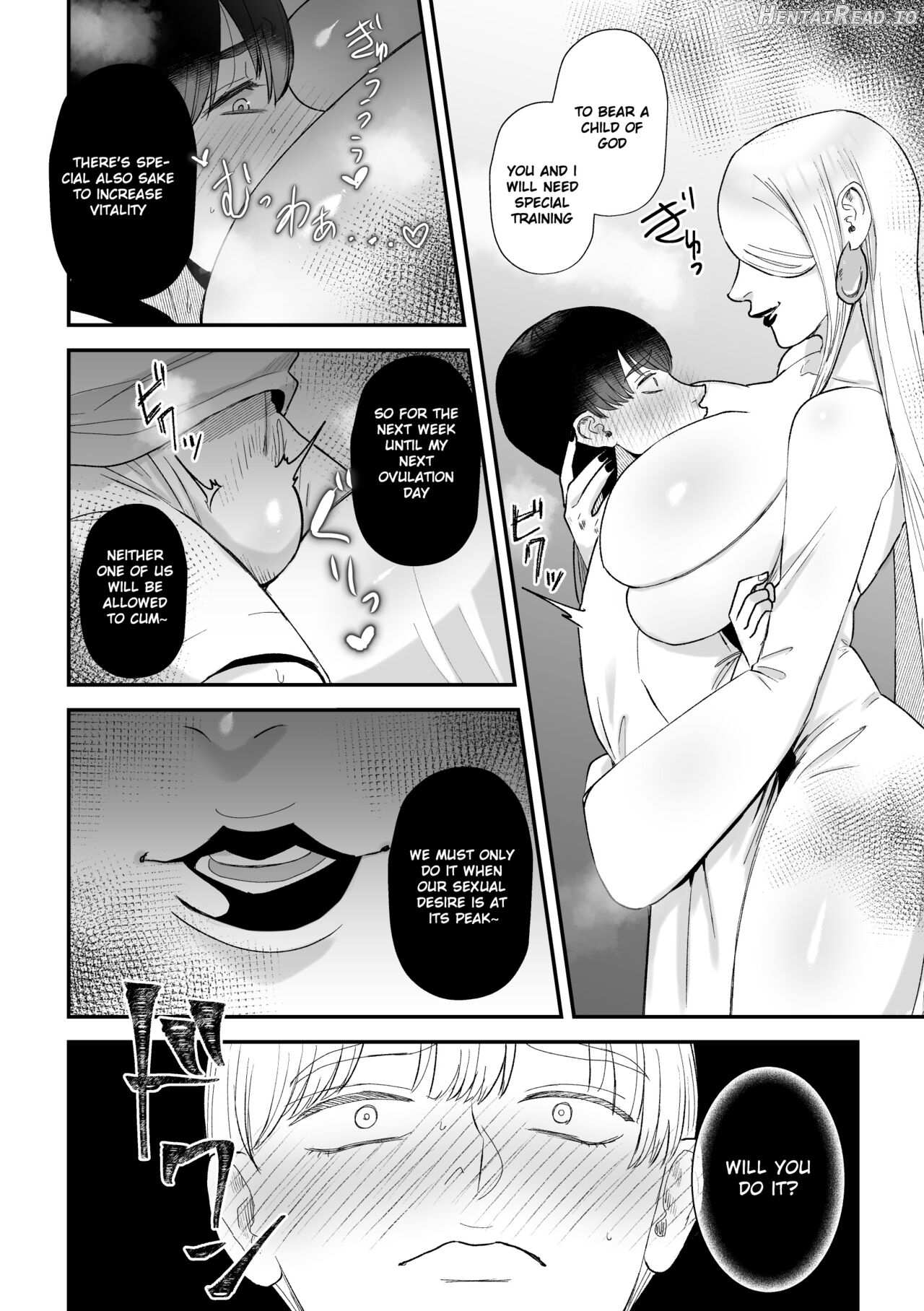 Milking Priestess' Baby-Making Ceremony Chapter 1 - page 5